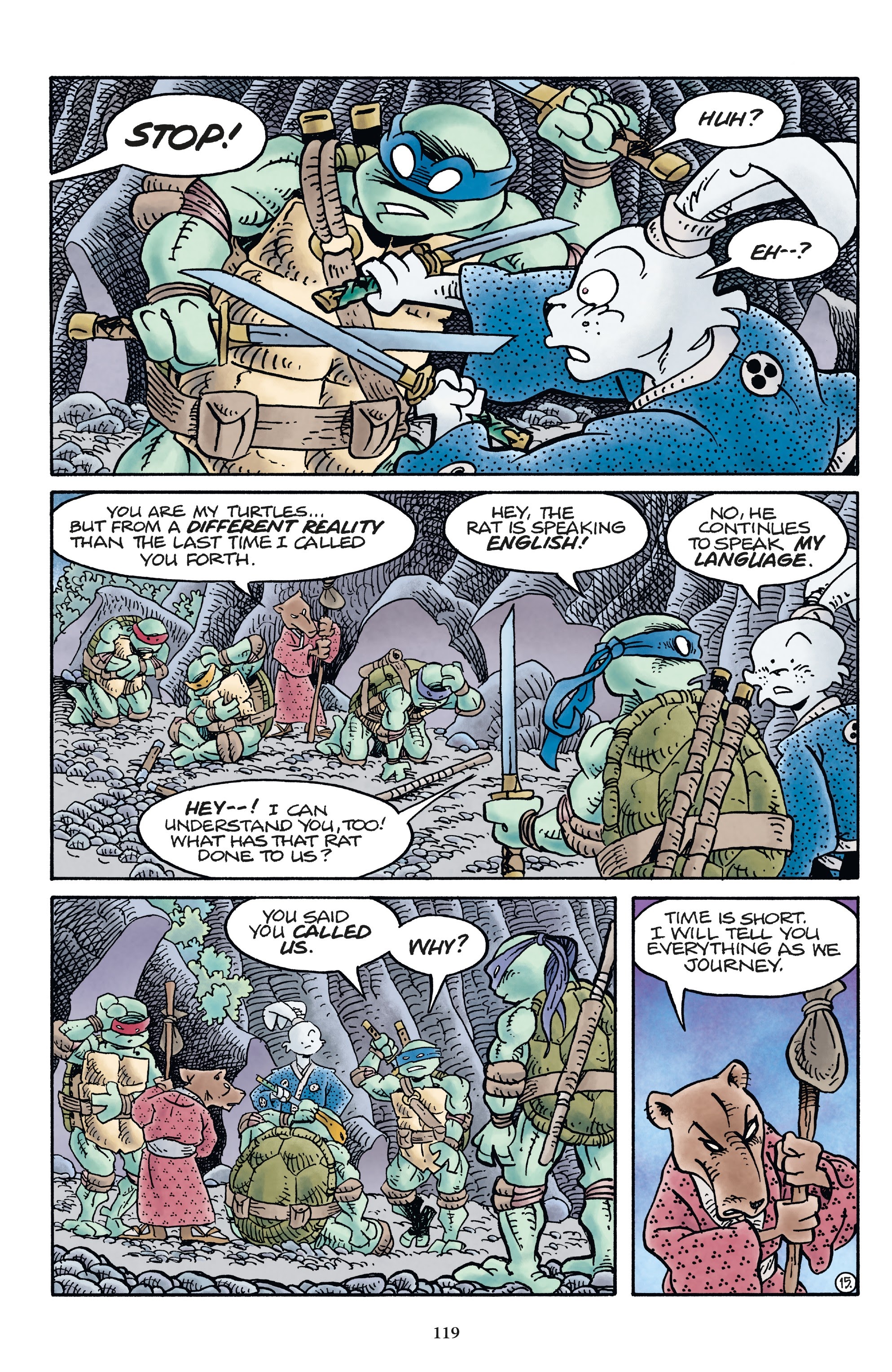 Read online Usagi Yojimbo/Teenage Mutant Ninja Turtles: The Complete Collection comic -  Issue # TPB (Part 2) - 12