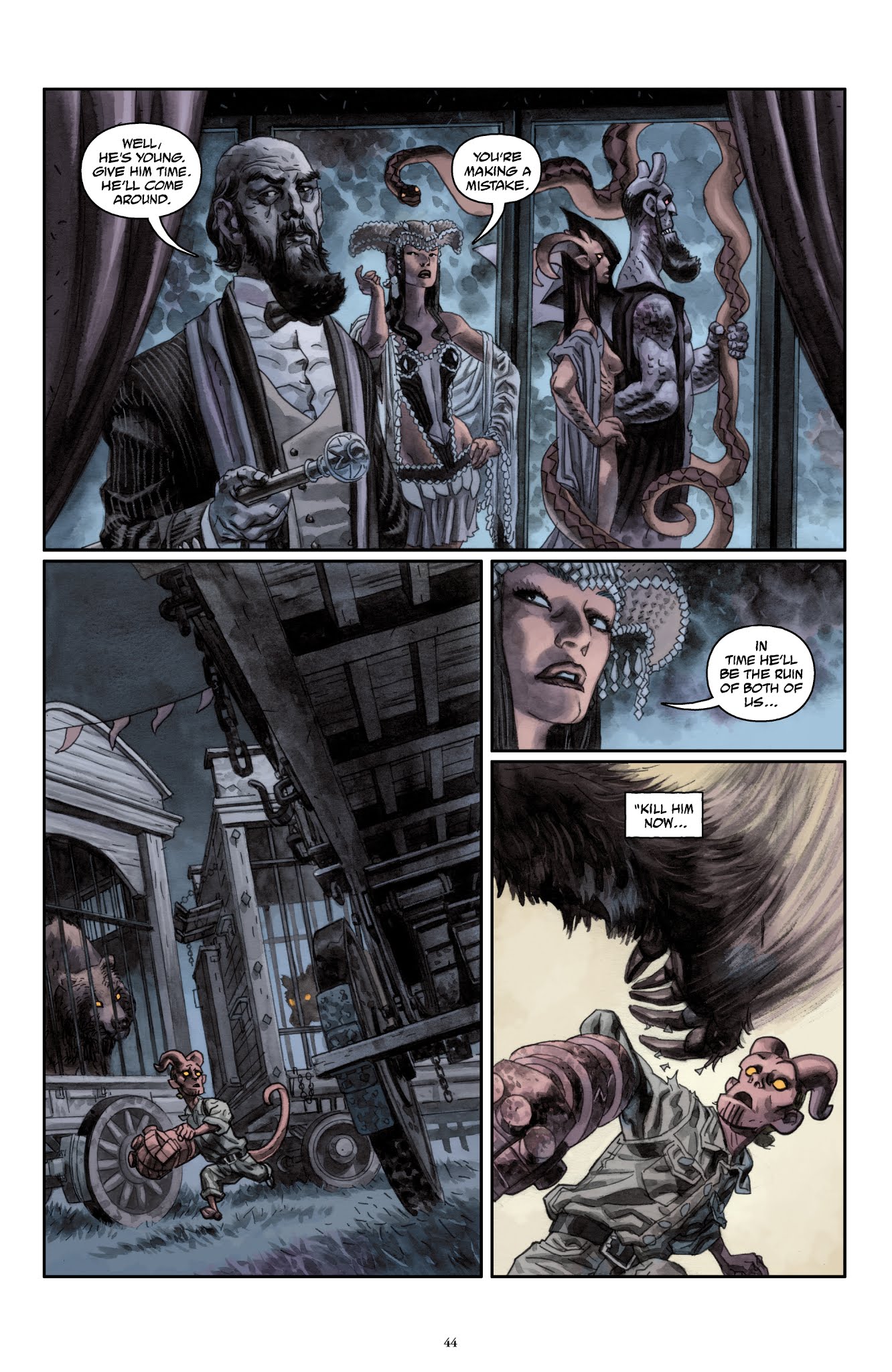 Read online Hellboy The Complete Short Stories comic -  Issue # TPB 1 (Part 1) - 45