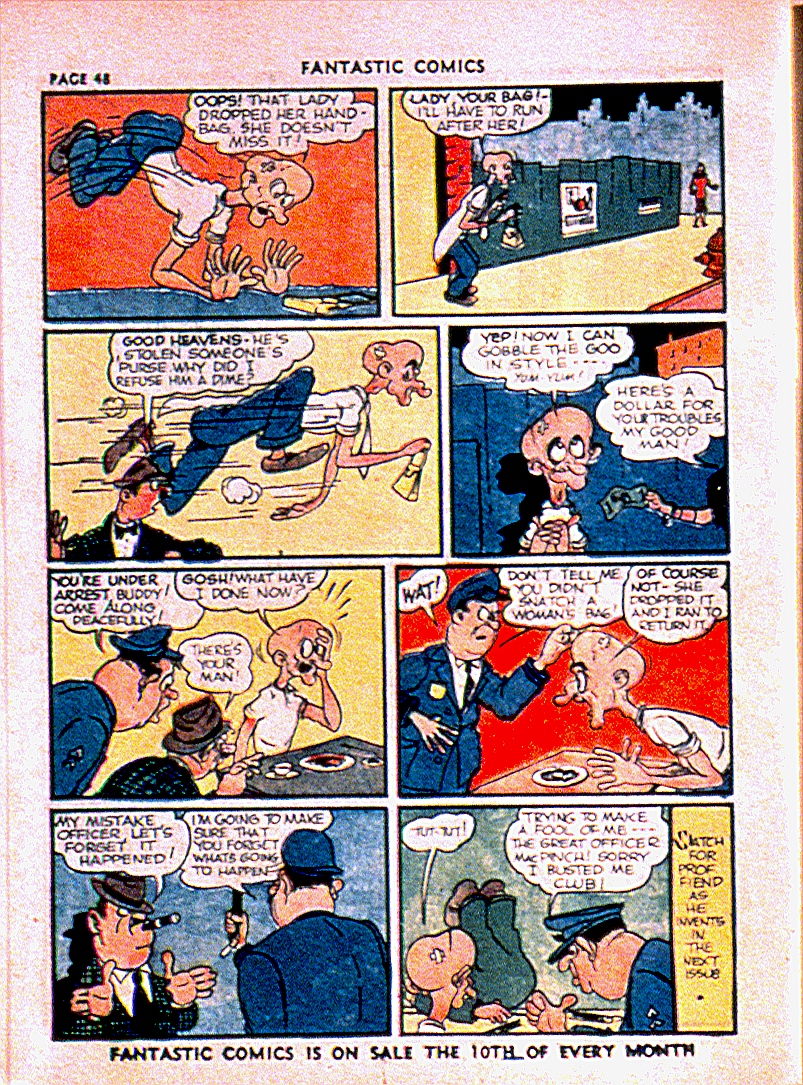 Read online Fantastic Comics comic -  Issue #13 - 51