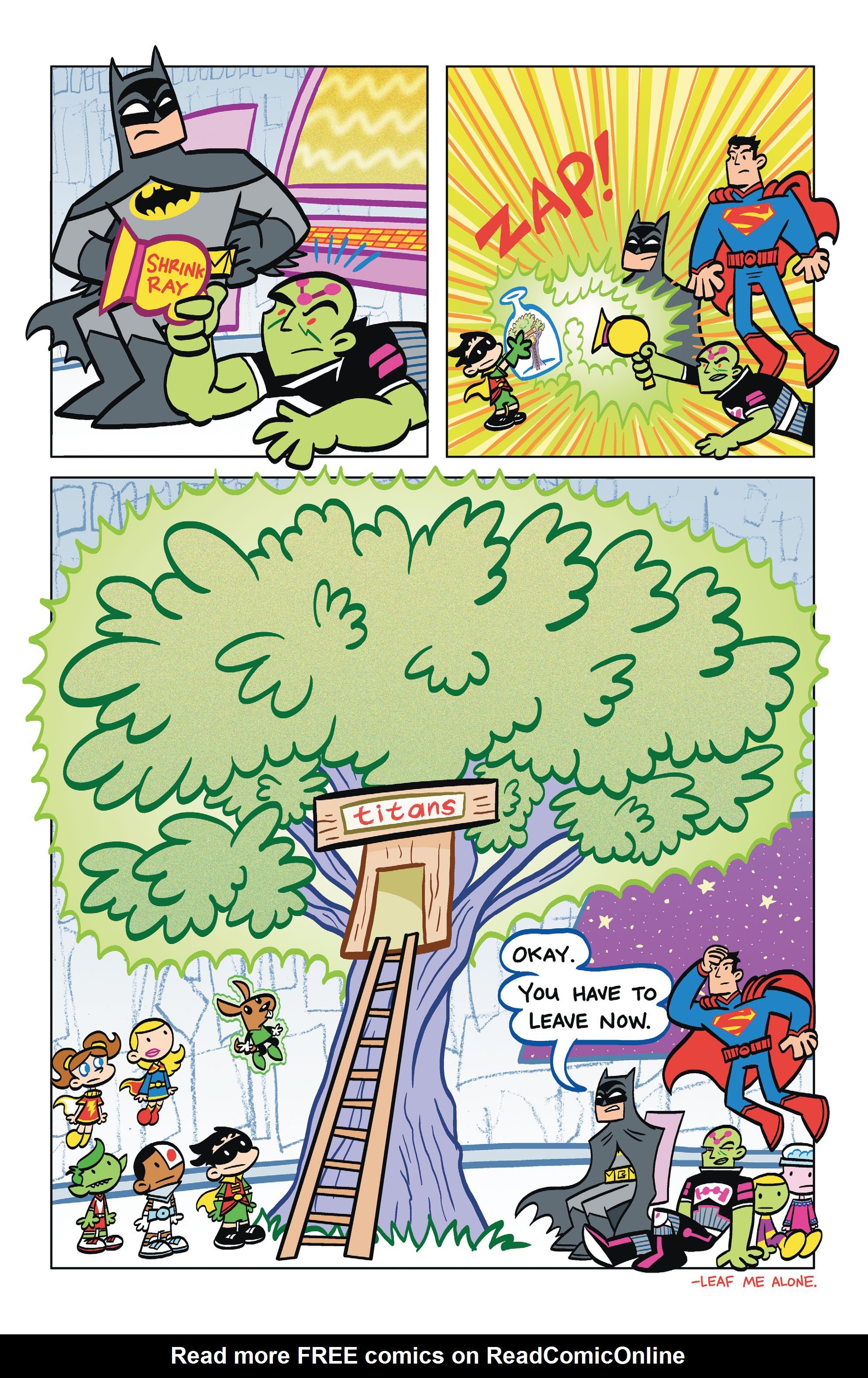 Read online Tiny Titans: Return To the Treehouse comic -  Issue #6 - 12
