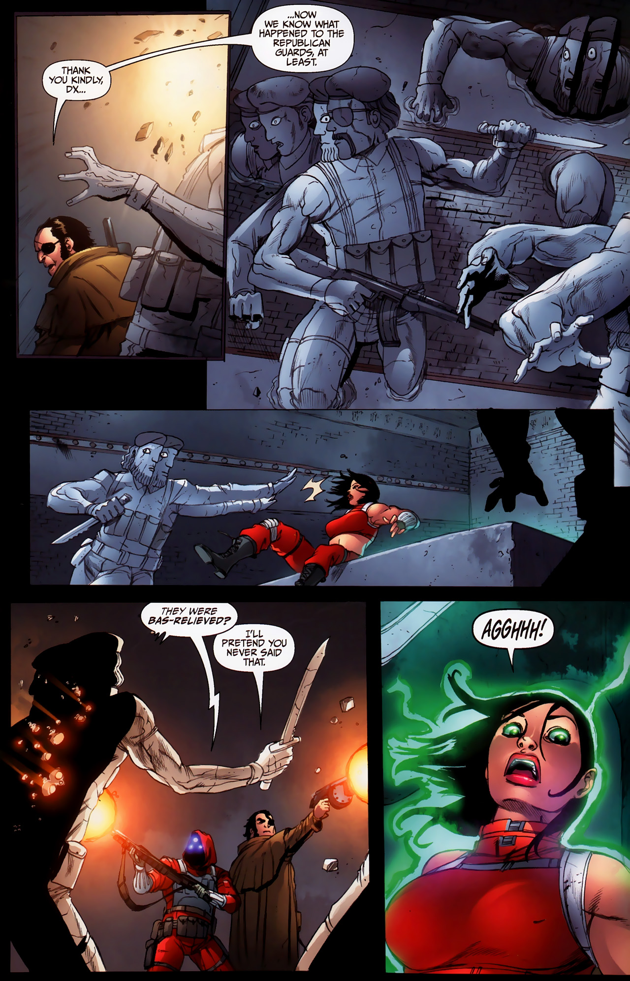 Read online Spooks: Omega Team comic -  Issue #1 - 9