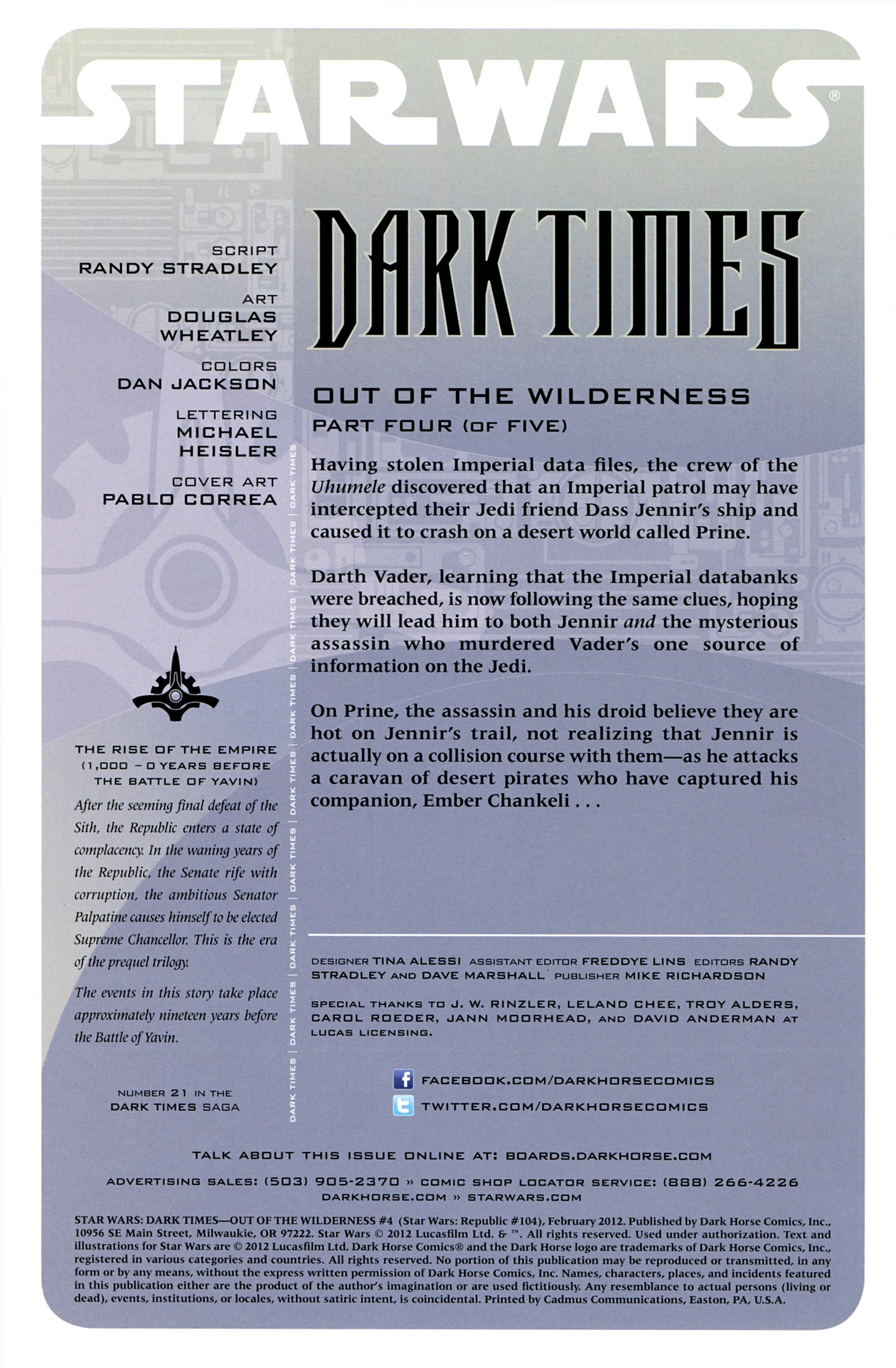 Read online Star Wars: Dark Times - Out of the Wilderness comic -  Issue #4 - 2