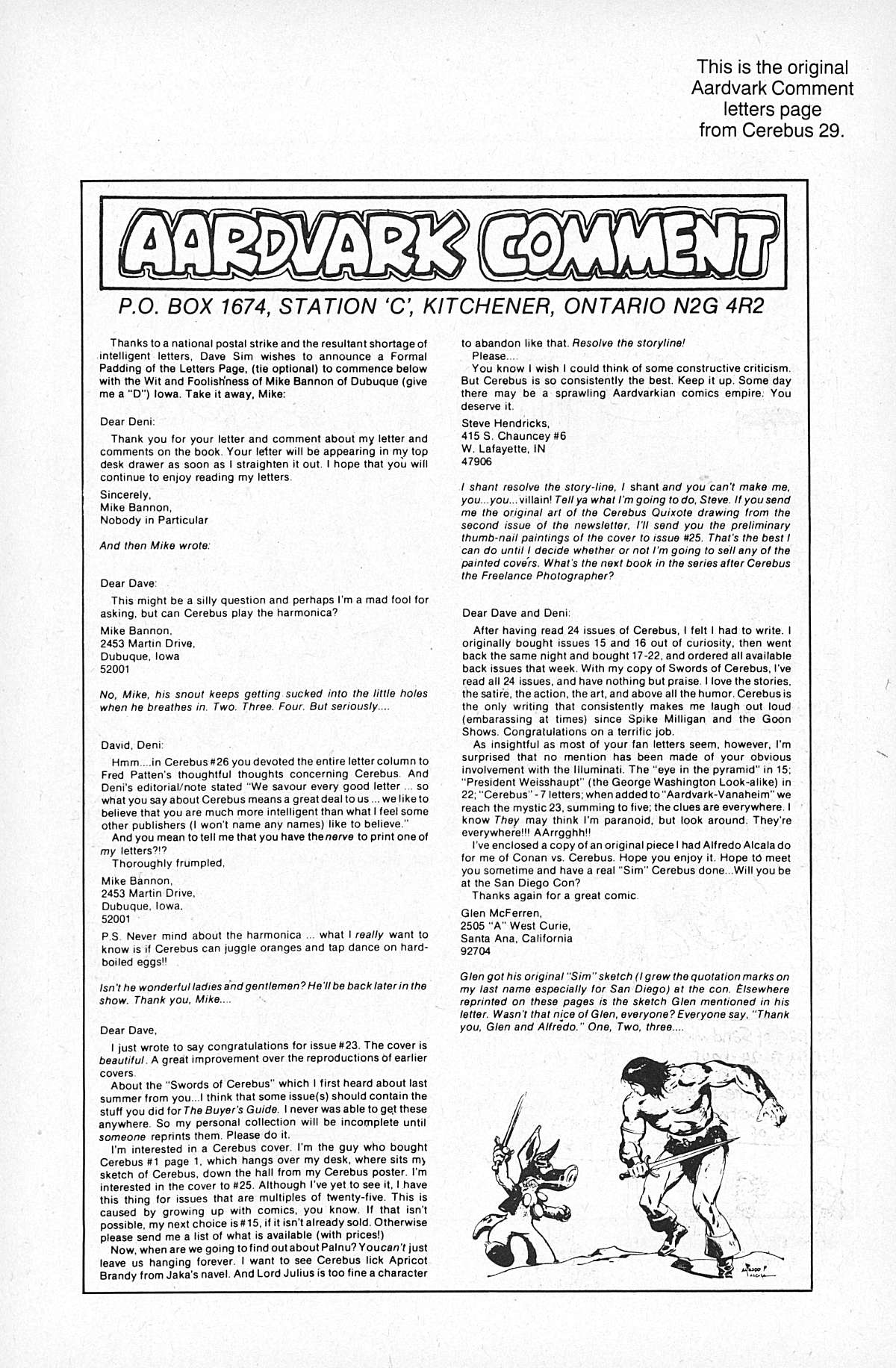 Read online Cerebus comic -  Issue #29 - 28