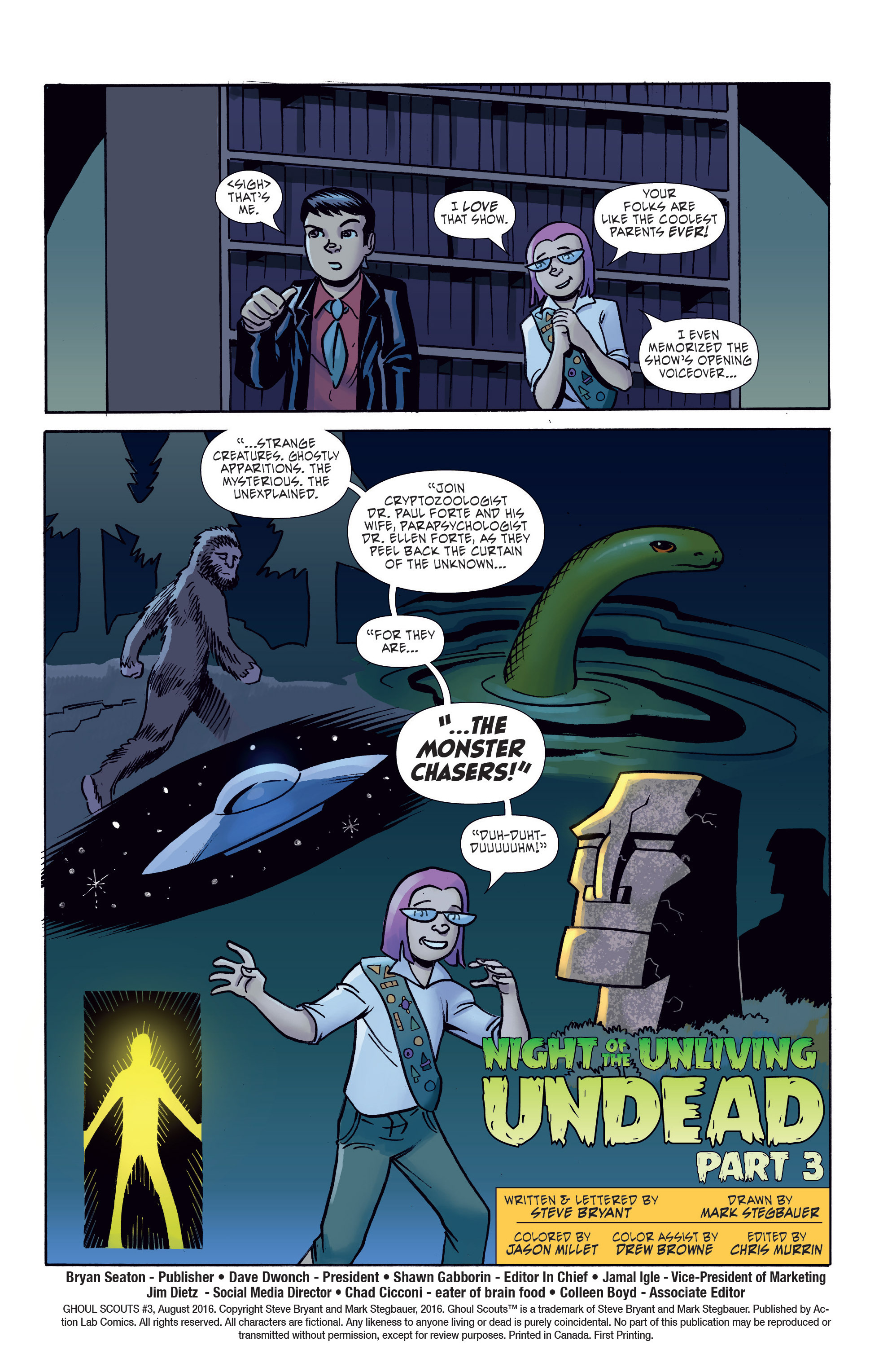 Read online Ghoul Scouts: Night of the Unliving Undead comic -  Issue #3 - 5