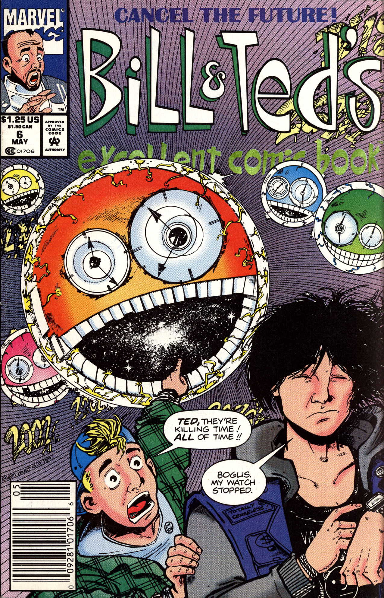 Read online Bill & Ted's Excellent Comic Book comic -  Issue #6 - 1