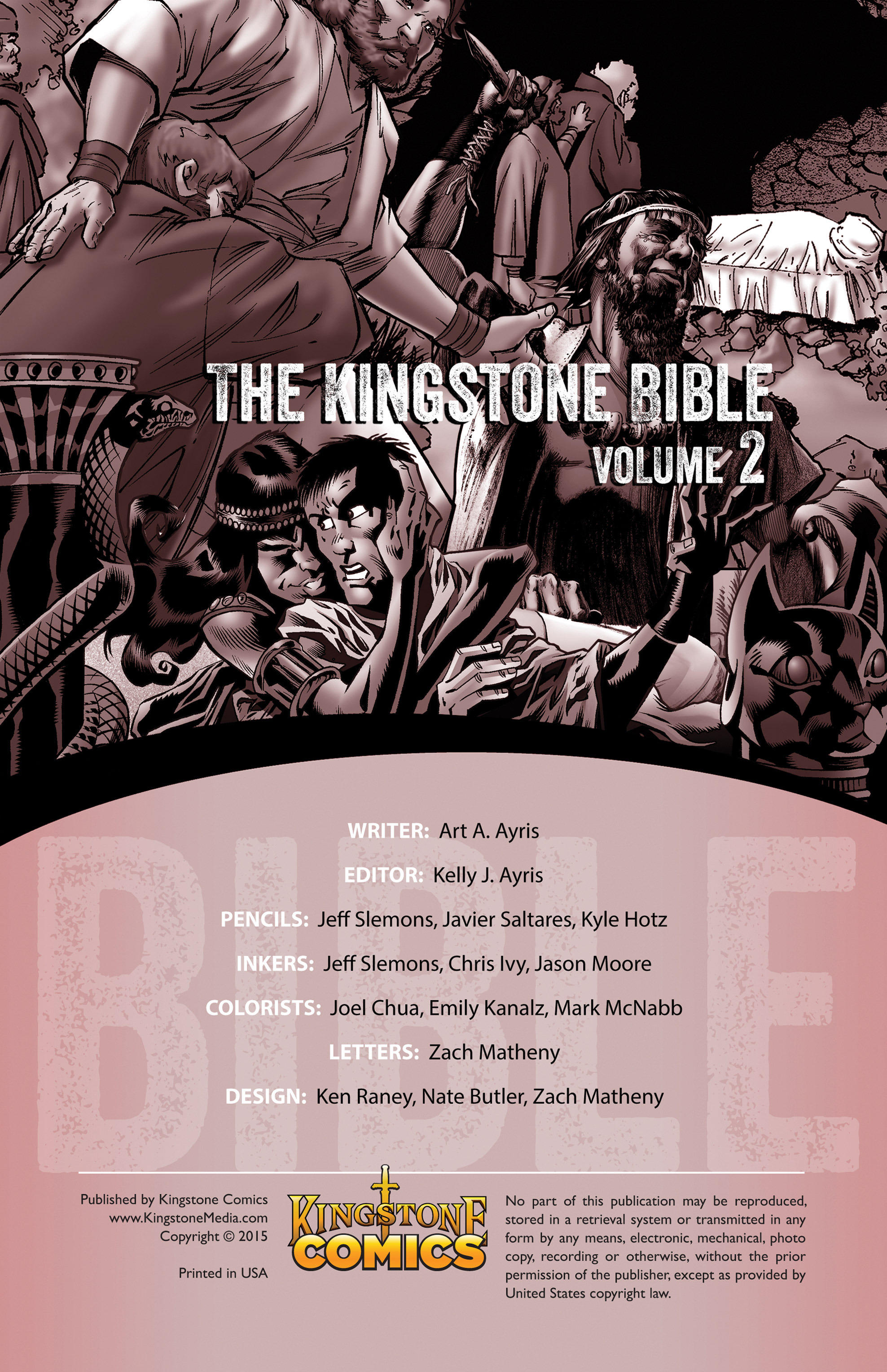 Read online The Kingstone Bible comic -  Issue #2 - 4