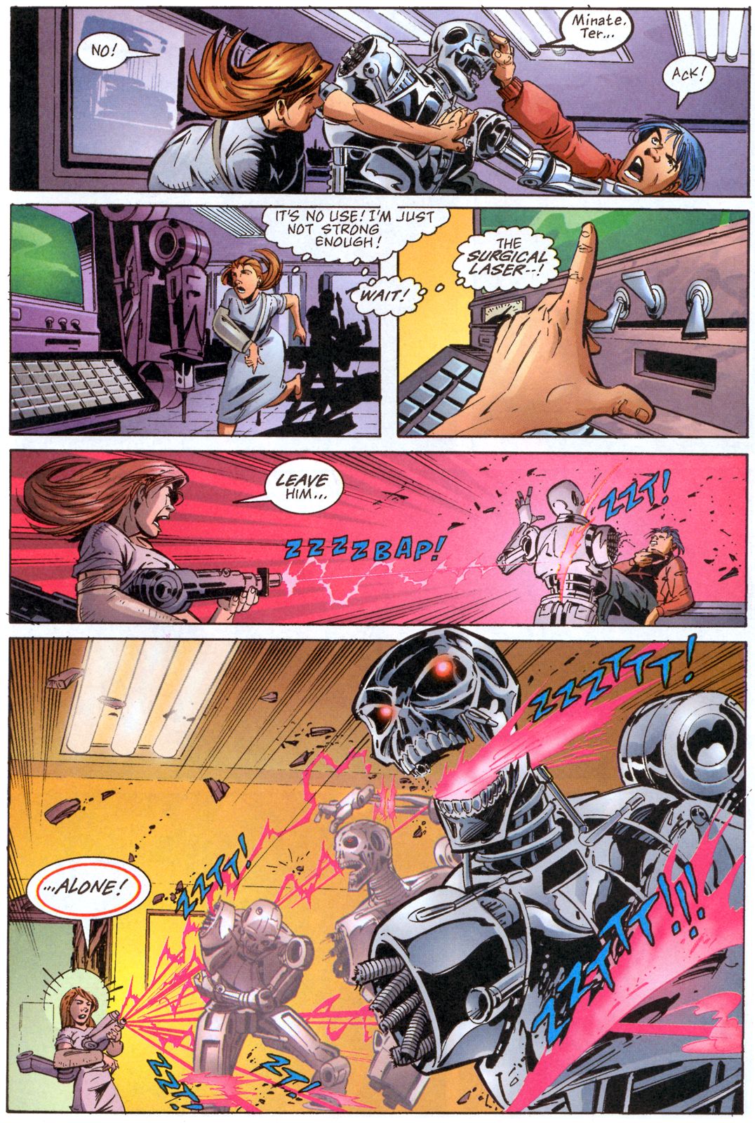 Read online The Terminator: The Dark Years comic -  Issue #4 - 21