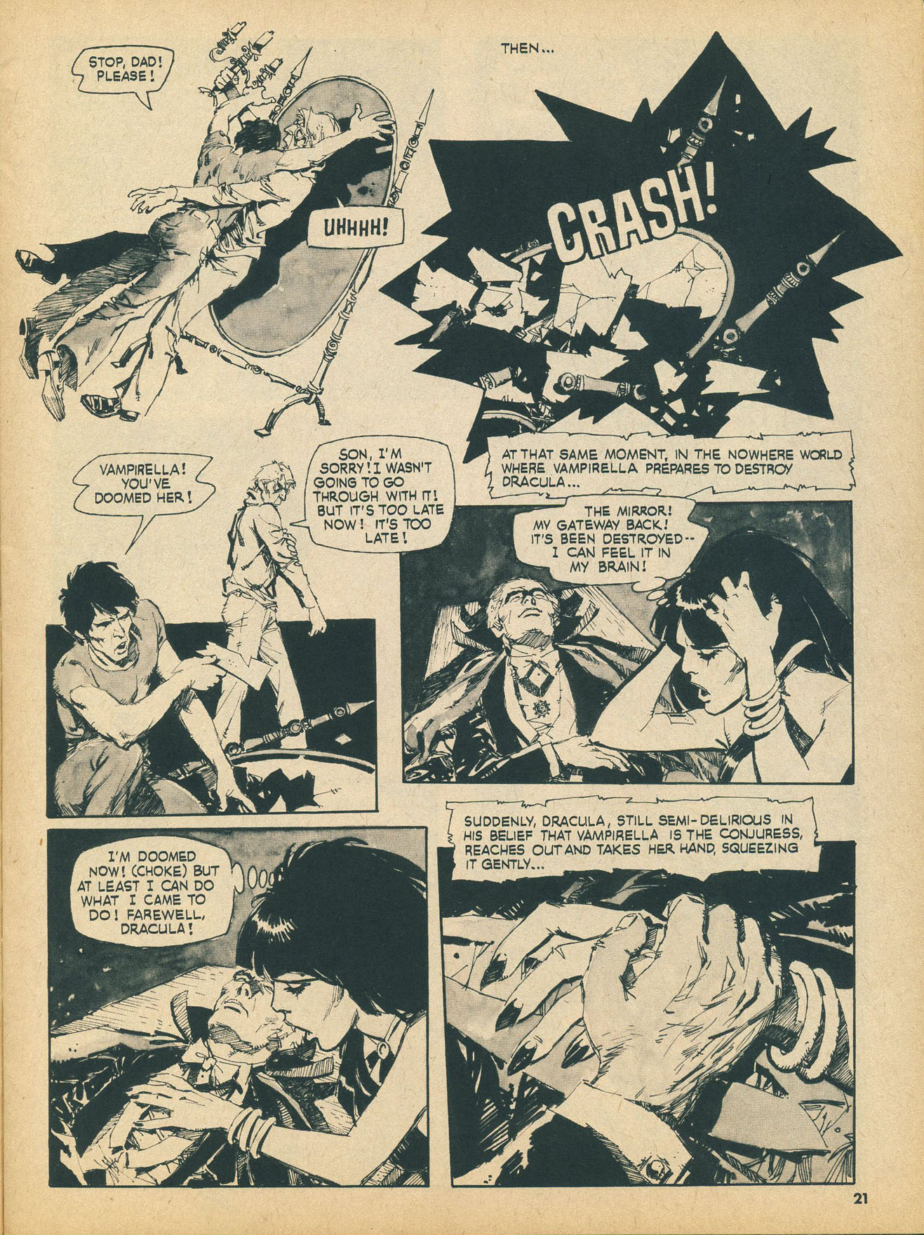 Read online Vampirella (1969) comic -  Issue #18 - 21