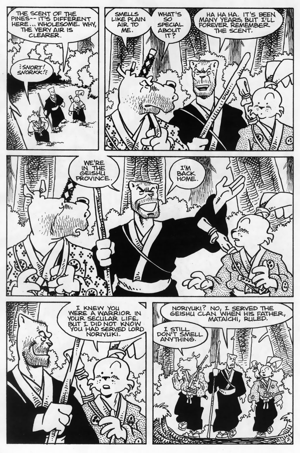 Read online Usagi Yojimbo (1996) comic -  Issue #41 - 4