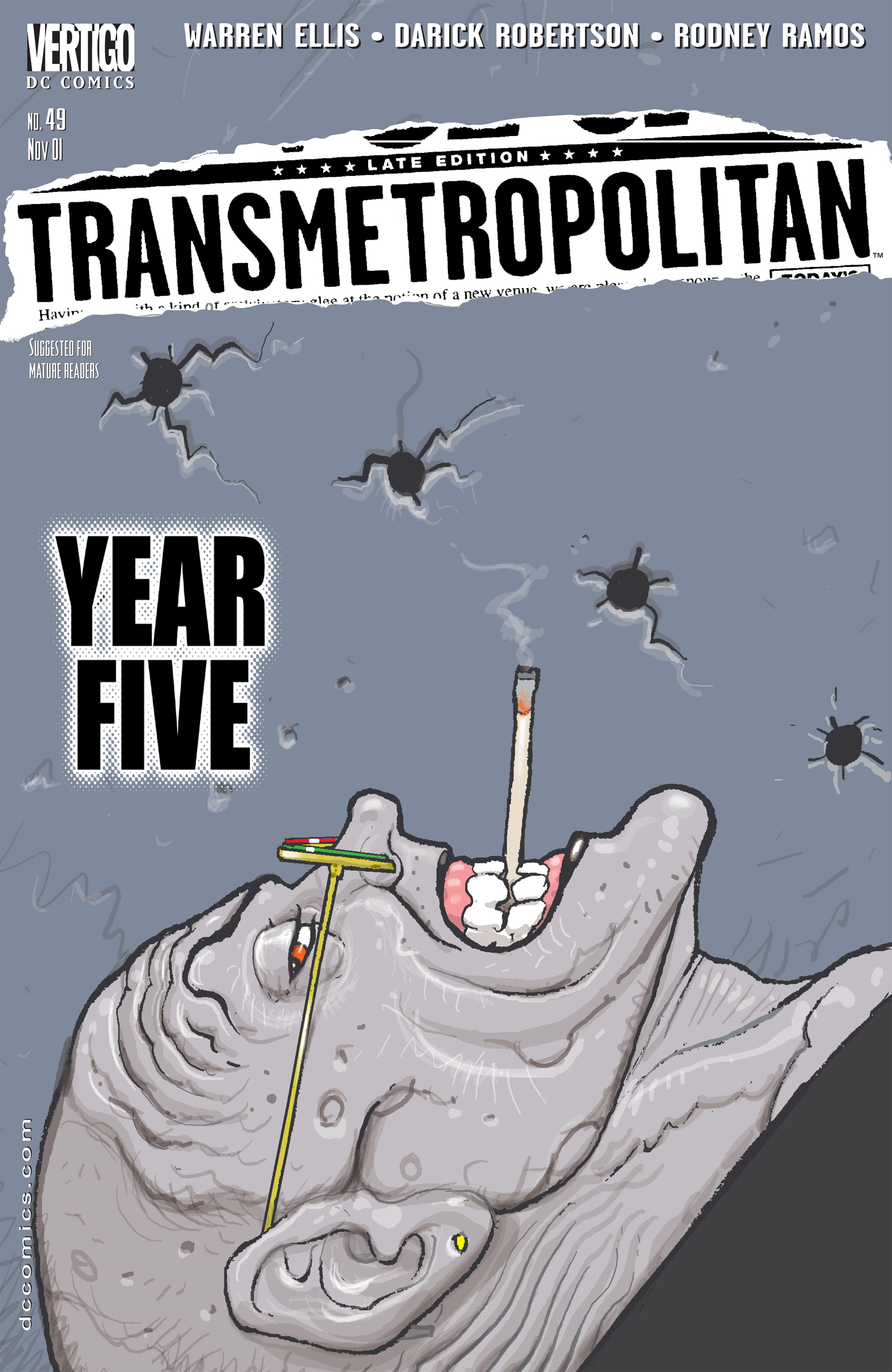 Read online Transmetropolitan comic -  Issue #49 - 1