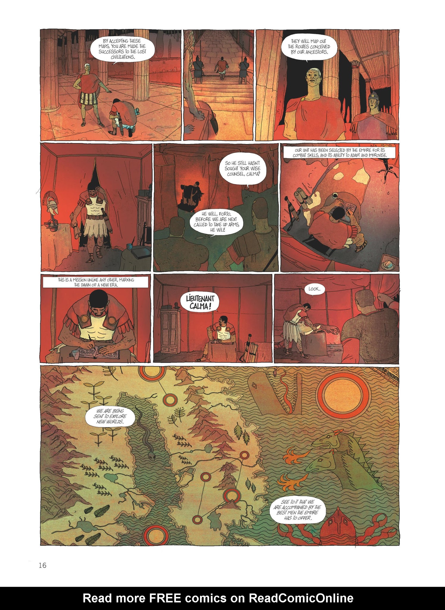 Read online For the Empire comic -  Issue #1 - 16