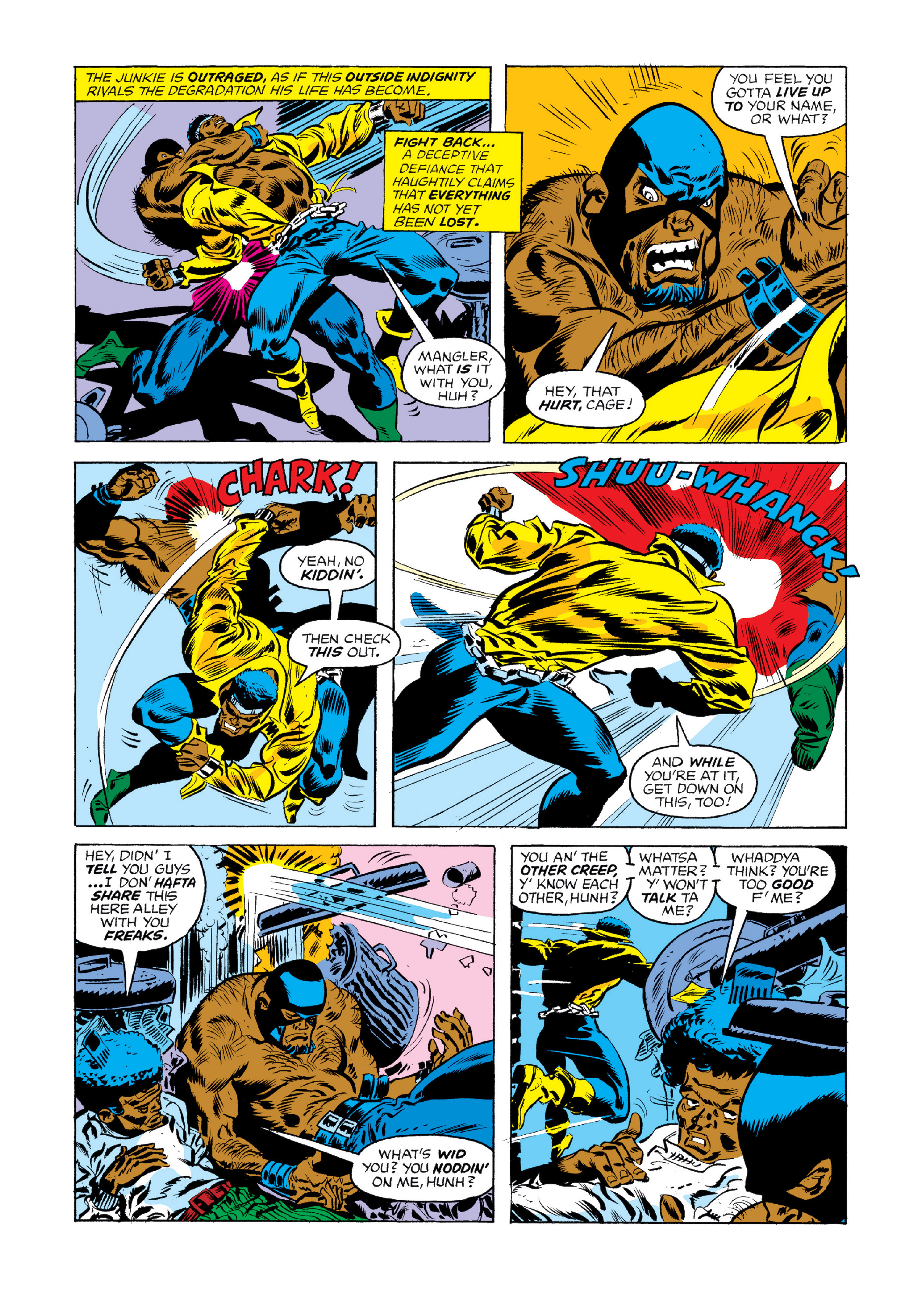 Read online Marvel Masterworks: Luke Cage, Power Man comic -  Issue # TPB 3 (Part 1) - 57