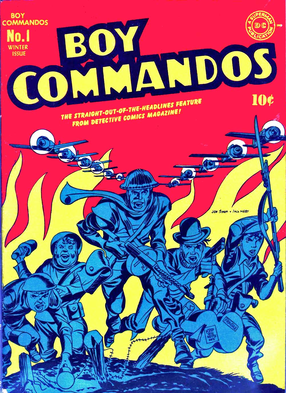 Read online Boy Commandos comic -  Issue #1 - 1