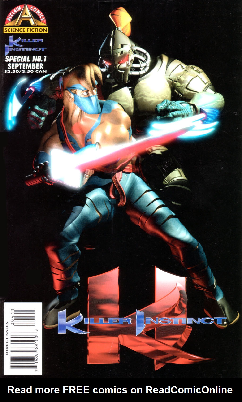 Read online Killer Instinct comic -  Issue #4 - 1
