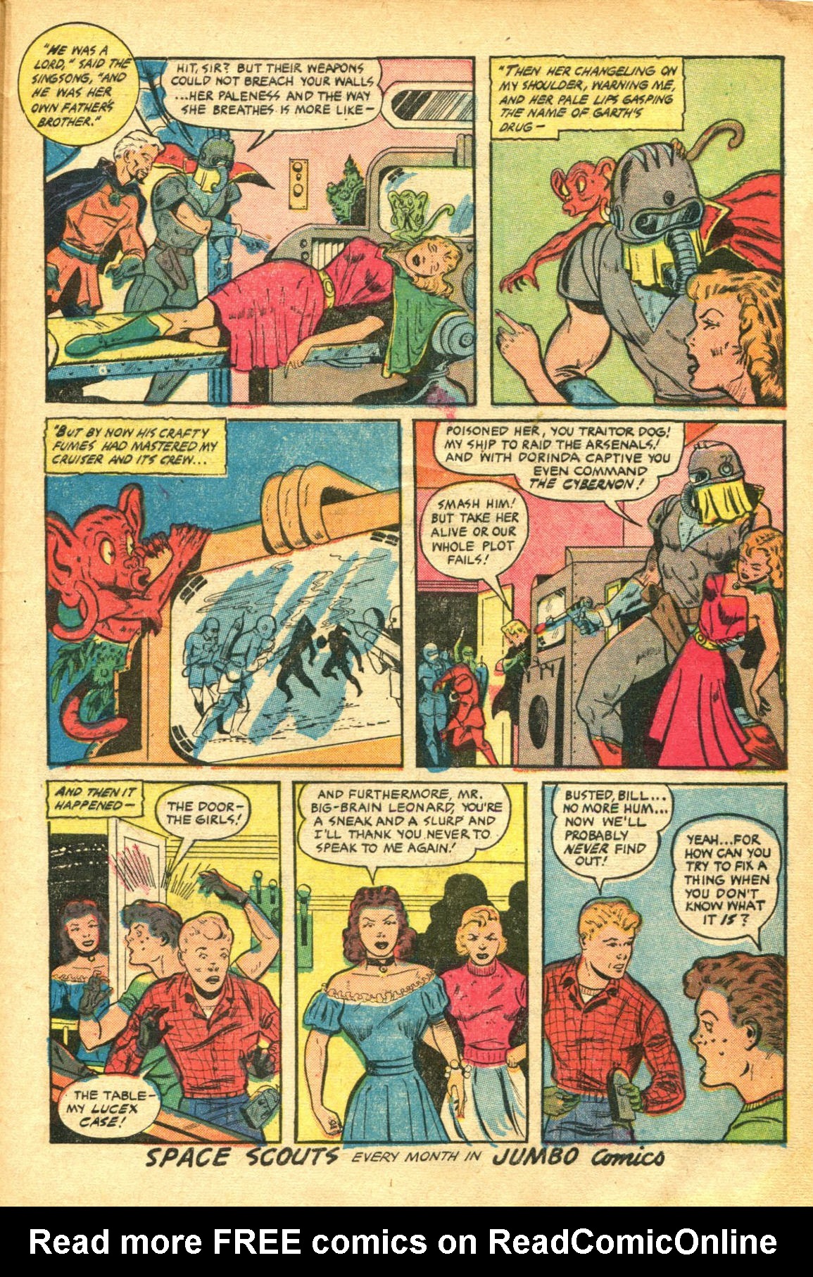 Read online Jumbo Comics comic -  Issue #158 - 33