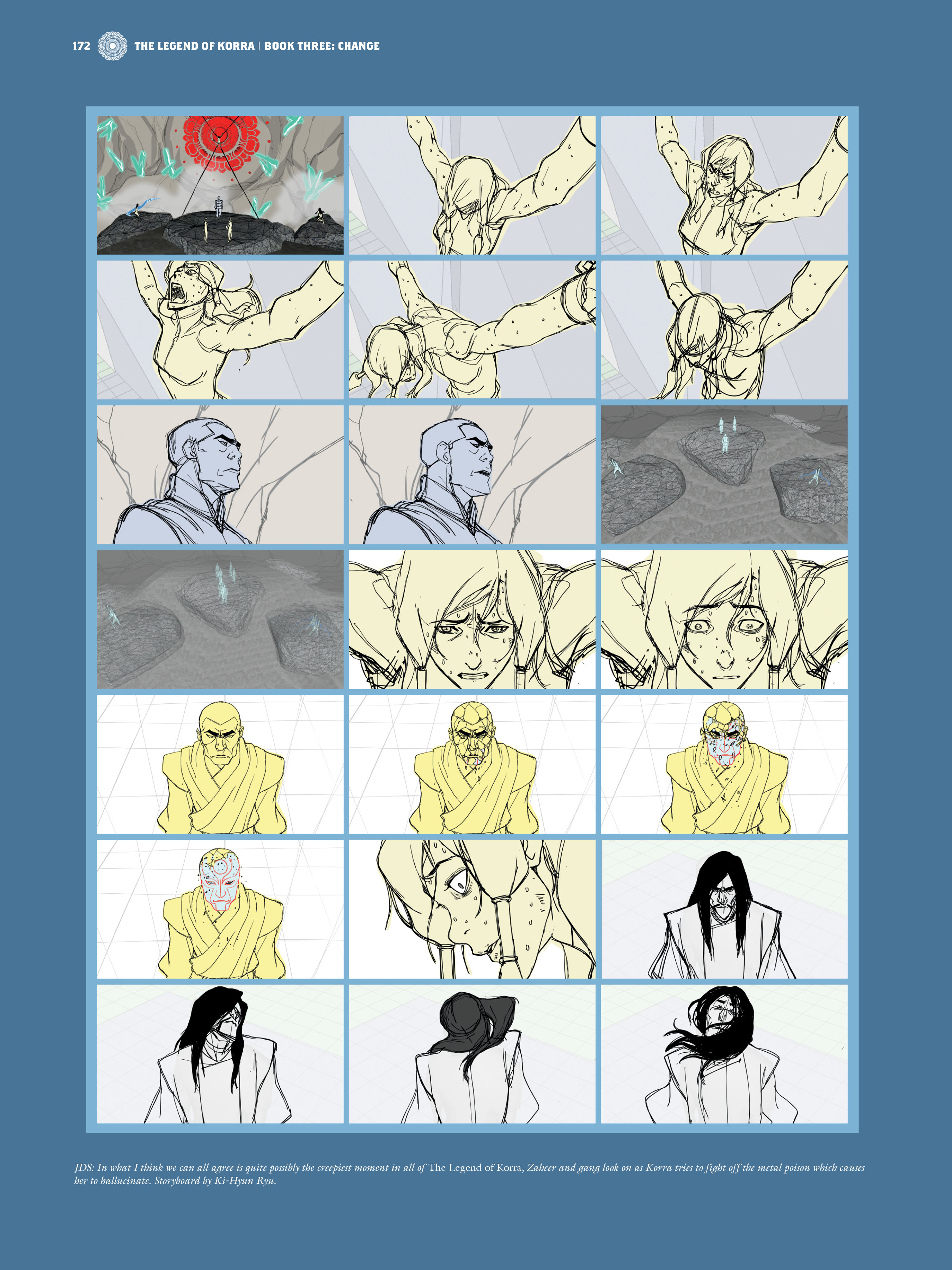 Read online The Legend of Korra: The Art of the Animated Series comic -  Issue # TPB 3 - 173