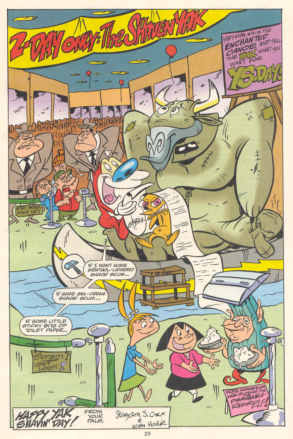 Read online The Ren & Stimpy Show comic -  Issue #7 - 22
