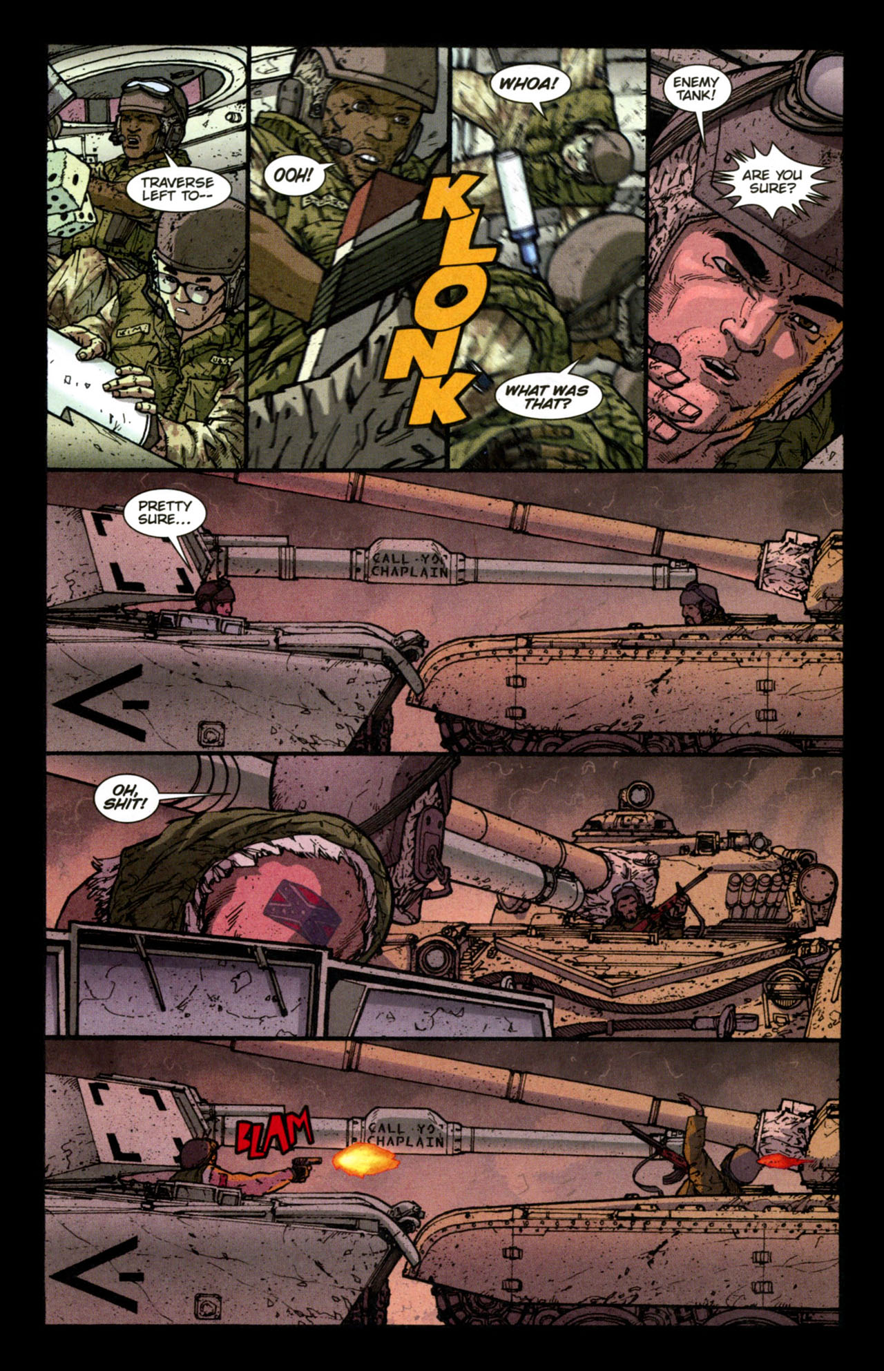 Read online The Haunted Tank comic -  Issue #3 - 17