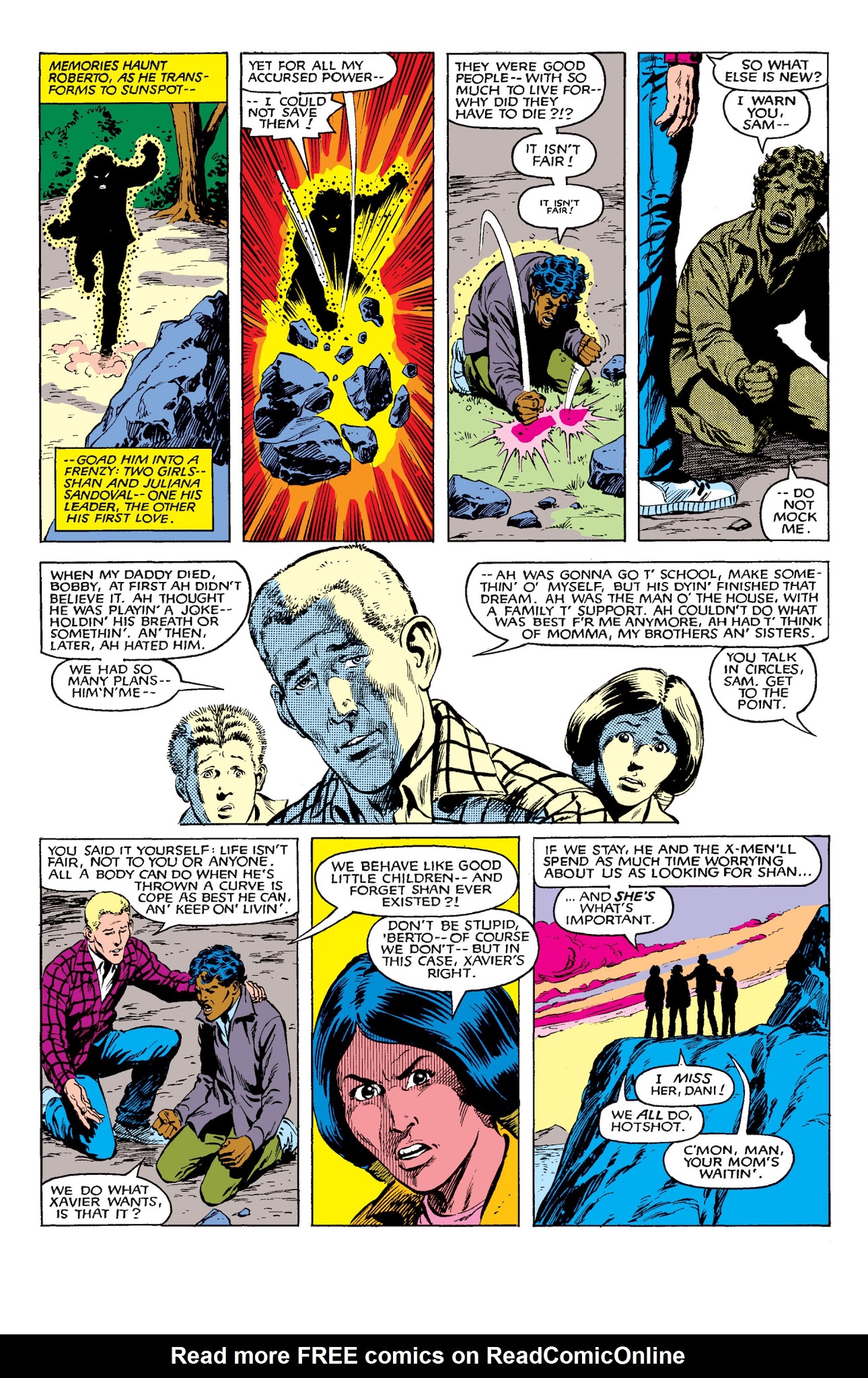 Read online New Mutants Classic comic -  Issue # TPB 1 - 221
