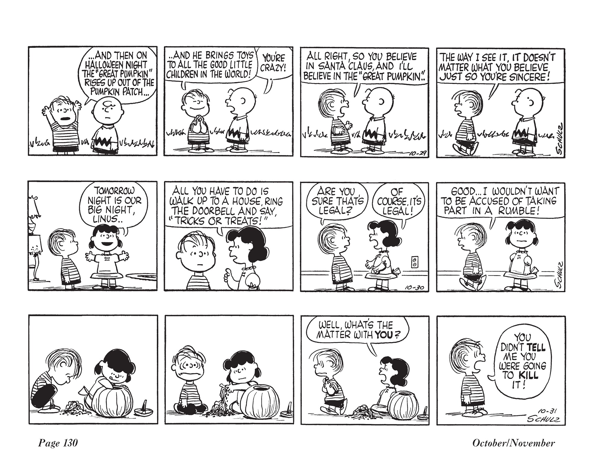 Read online The Complete Peanuts comic -  Issue # TPB 5 - 146