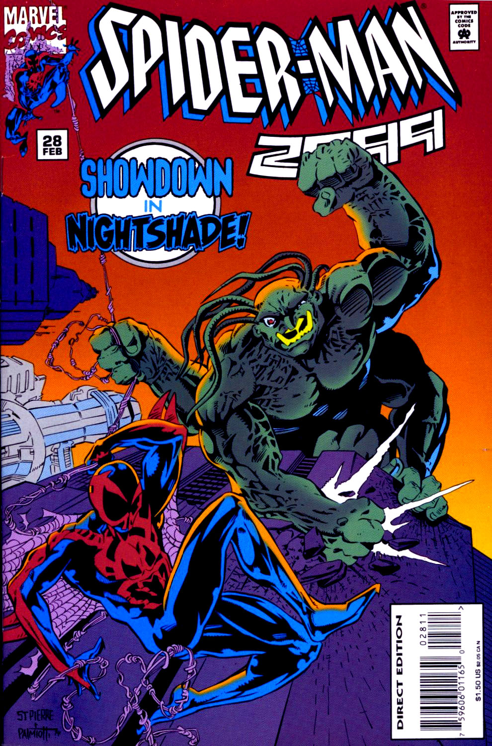 Read online Spider-Man 2099 (1992) comic -  Issue #28 - 1
