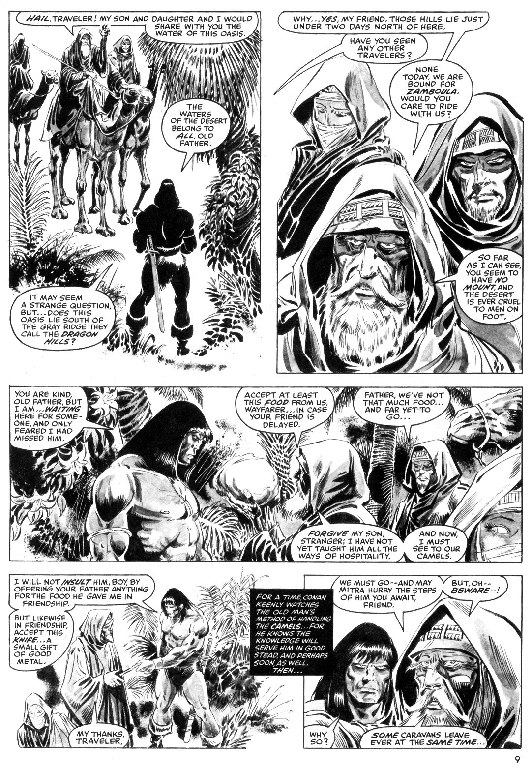 Read online The Savage Sword Of Conan comic -  Issue #55 - 9