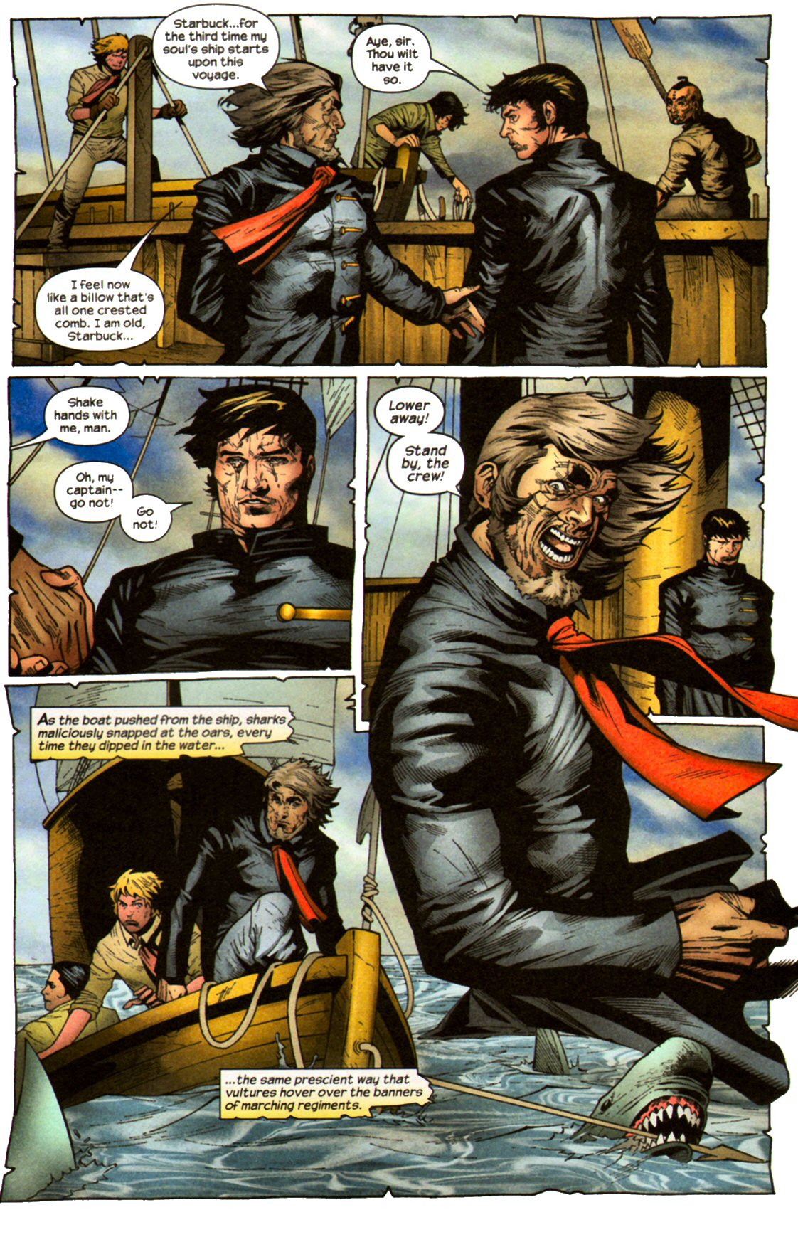 Read online Marvel Illustrated: Moby Dick comic -  Issue # TPB - 124