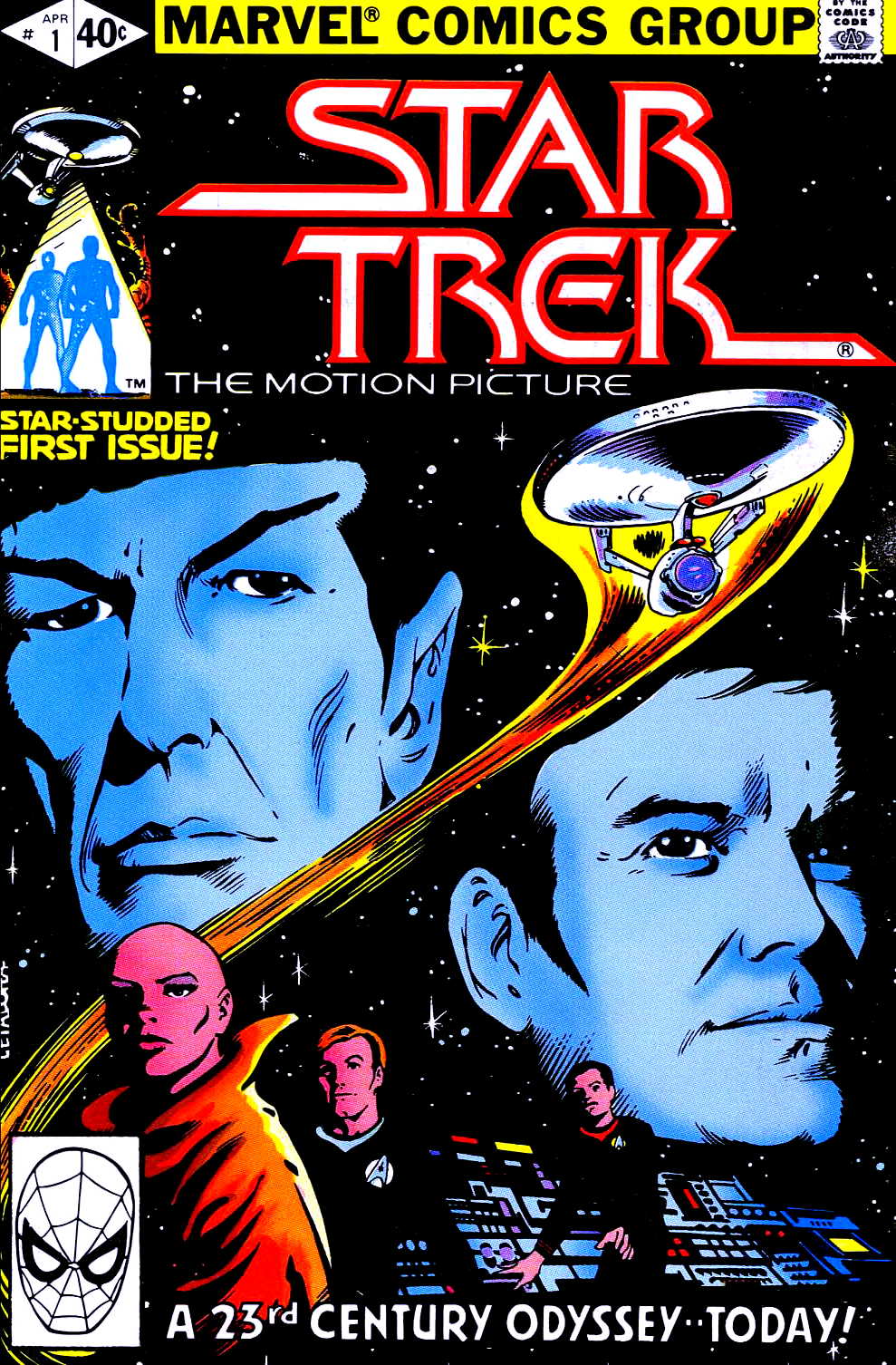 Read online Star Trek (1980) comic -  Issue #1 - 1