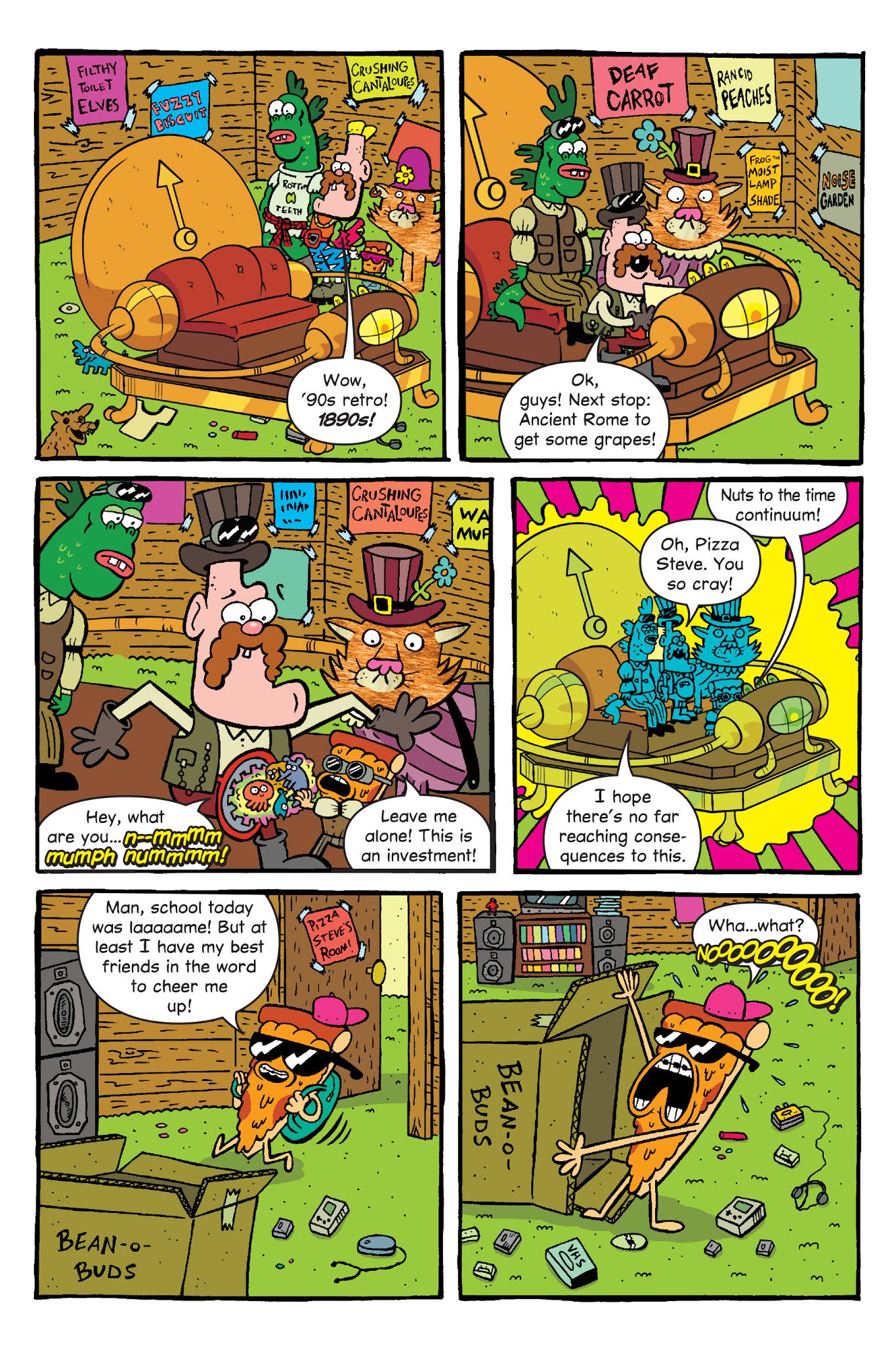 Read online Uncle Grandpa and the Time Casserole comic -  Issue # TPB - 60