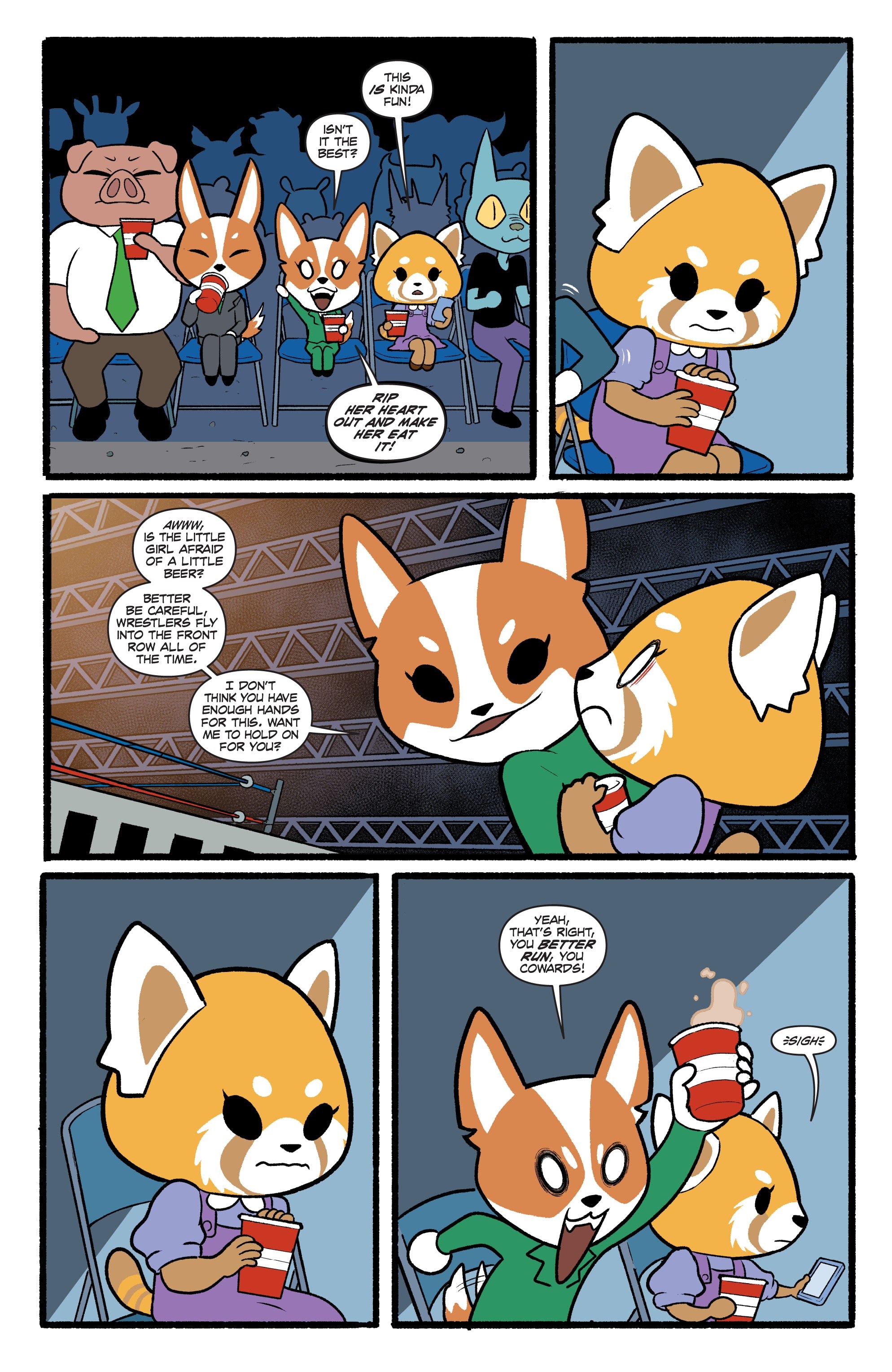 Read online Aggretsuko: Meet Her World comic -  Issue #3 - 13