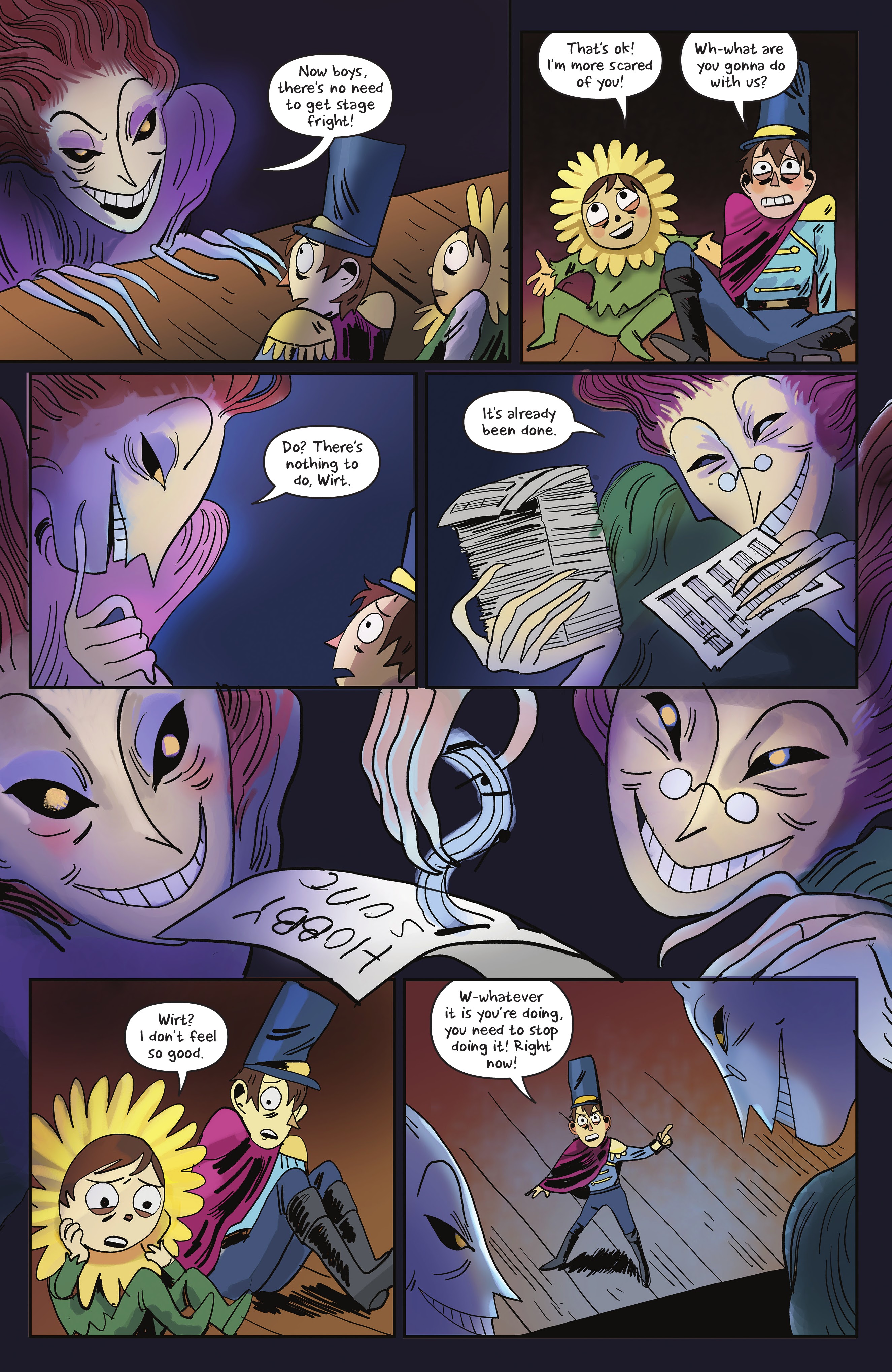 Read online Over the Garden Wall: Soulful Symphonies comic -  Issue # TPB - 99