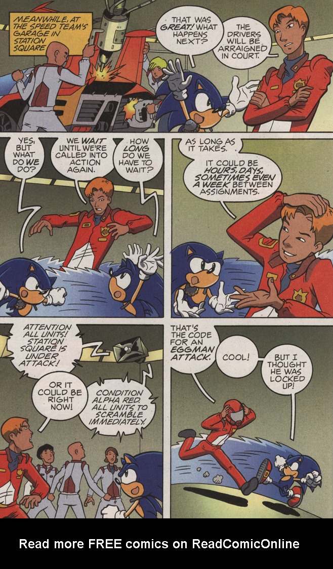 Read online Sonic X comic -  Issue #12 - 22