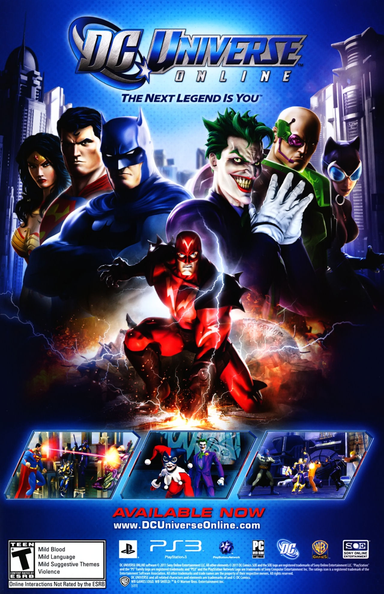 Read online DC Universe Online: Legends comic -  Issue #1 - 35