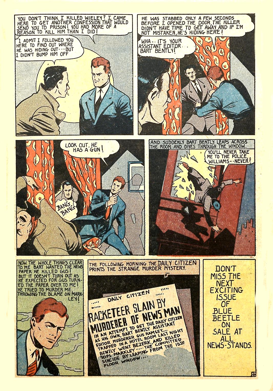 Read online The Blue Beetle comic -  Issue #28 - 51