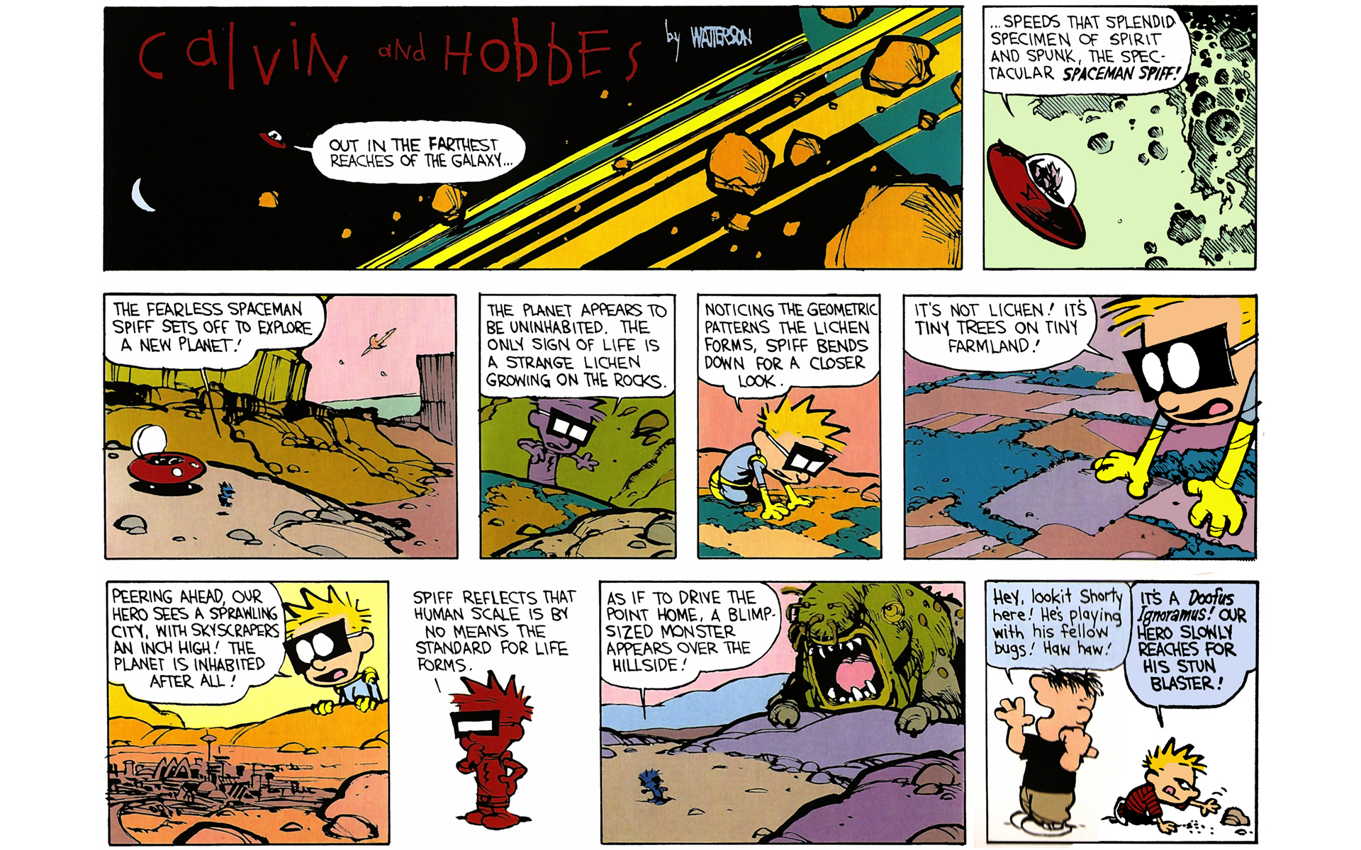 Read online Calvin and Hobbes comic -  Issue #7 - 67