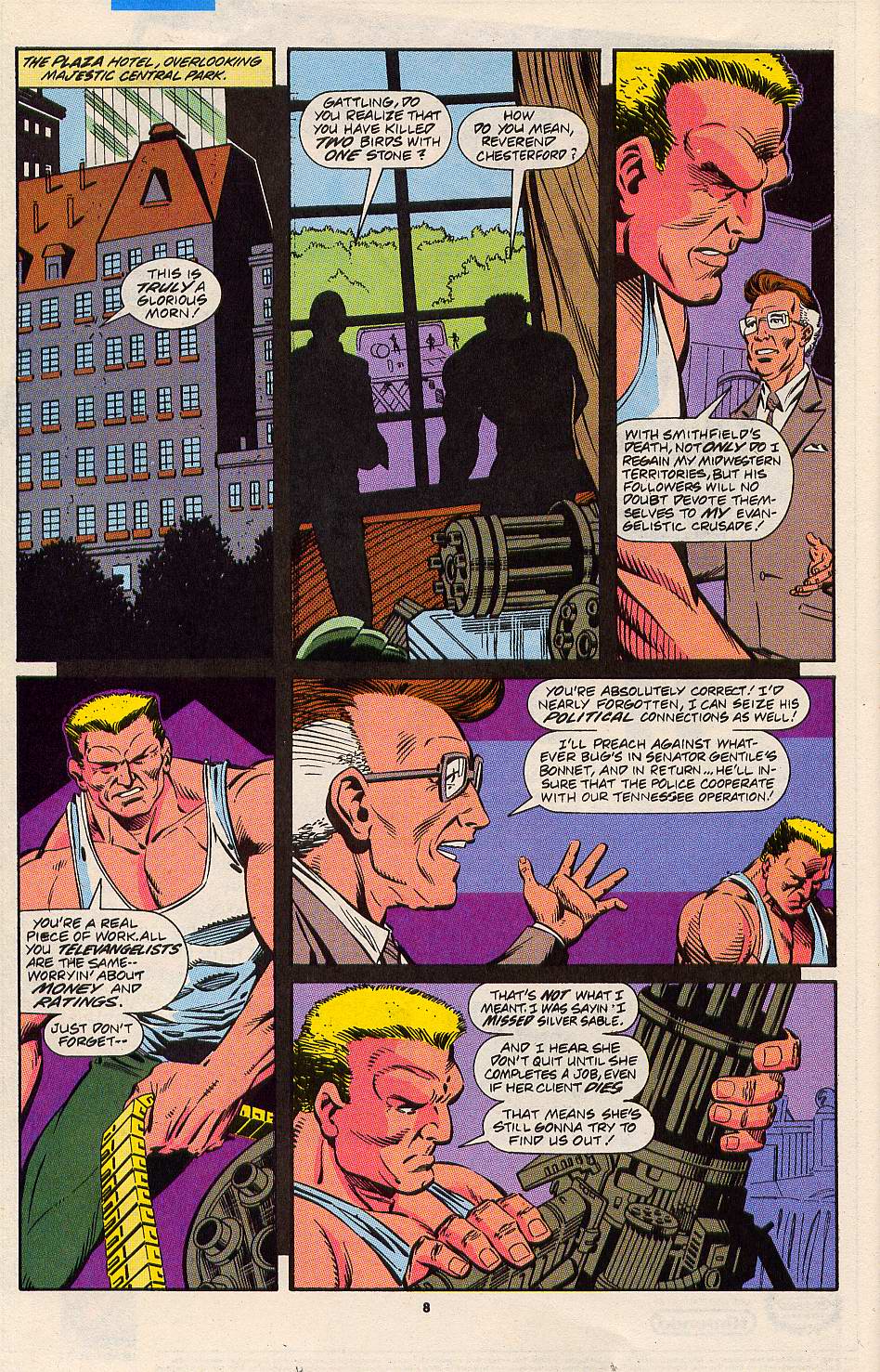 Read online Silver Sable and the Wild Pack comic -  Issue #3 - 7