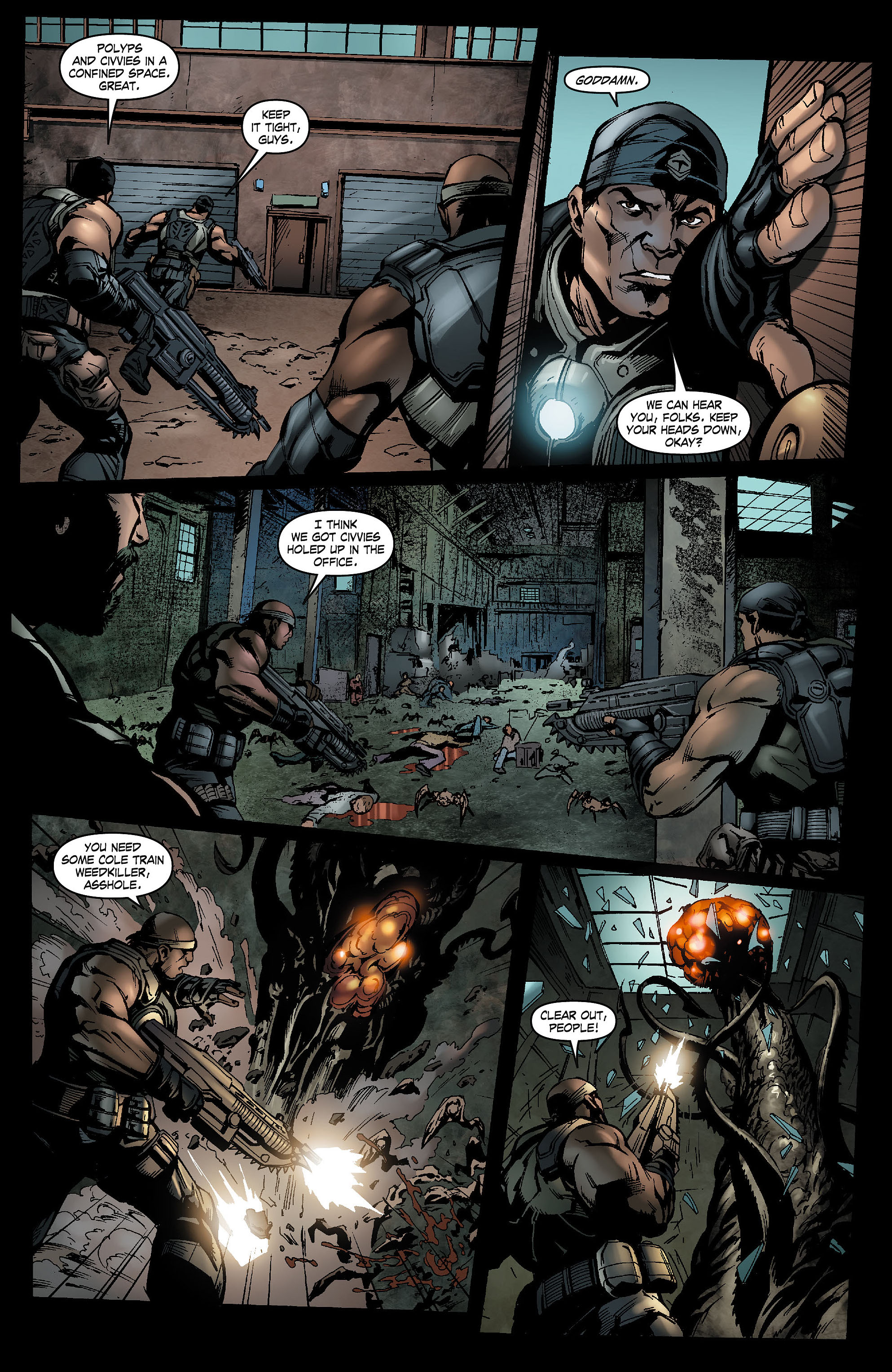 Read online Gears Of War comic -  Issue #22 - 17
