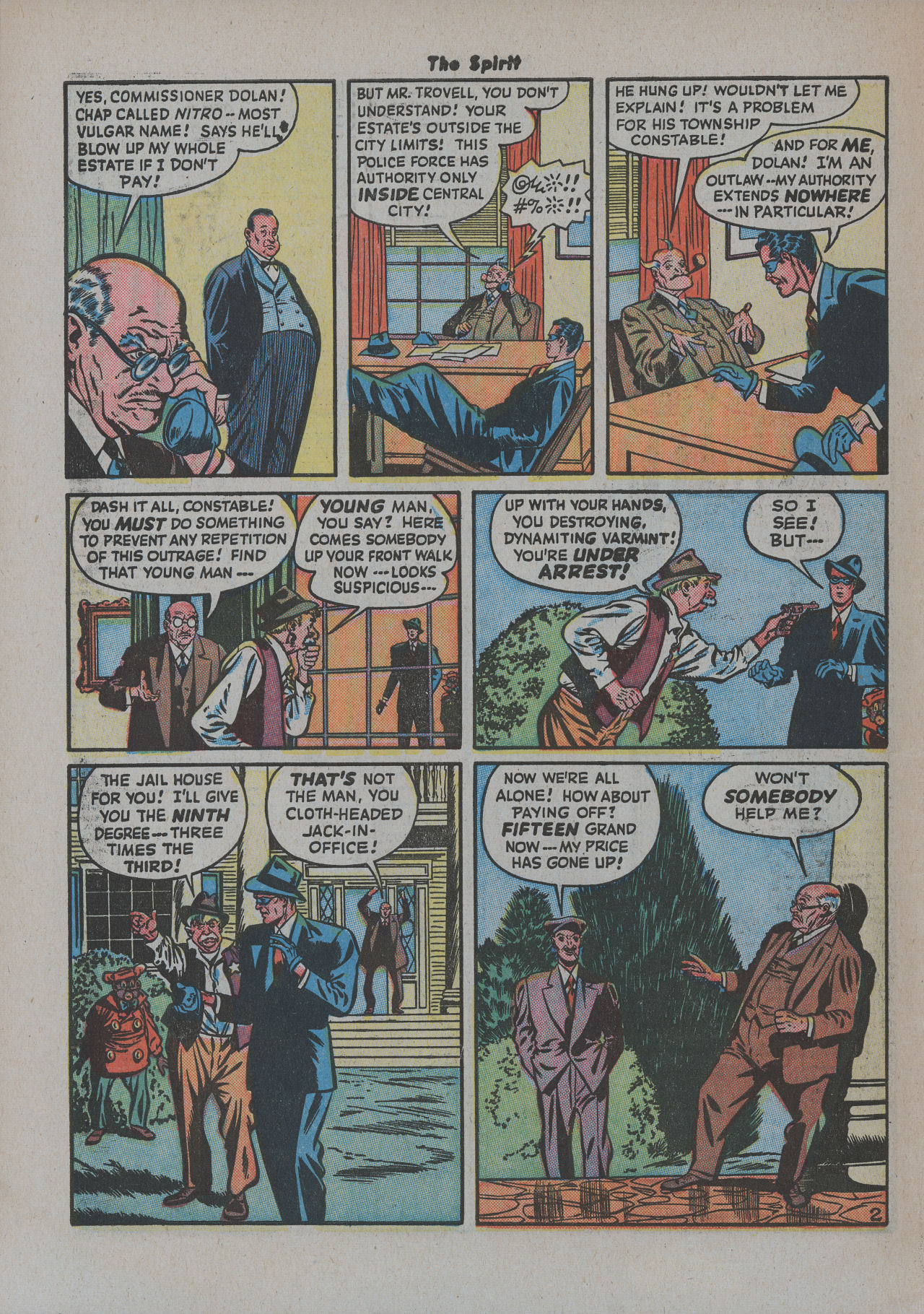 Read online The Spirit (1944) comic -  Issue #12 - 44