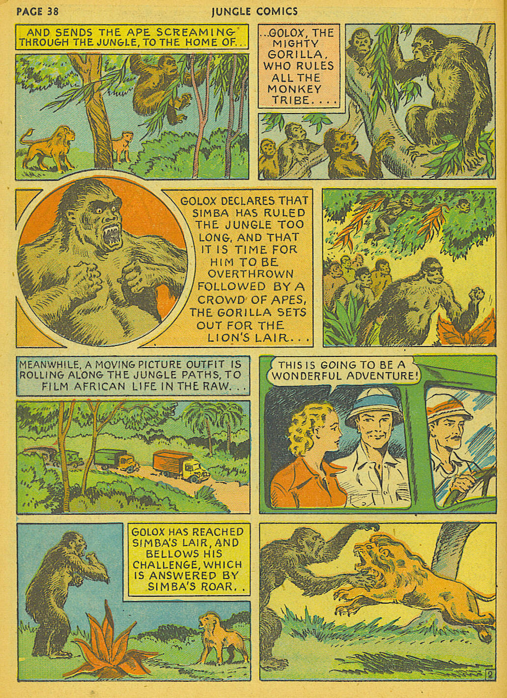 Read online Jungle Comics comic -  Issue #6 - 40