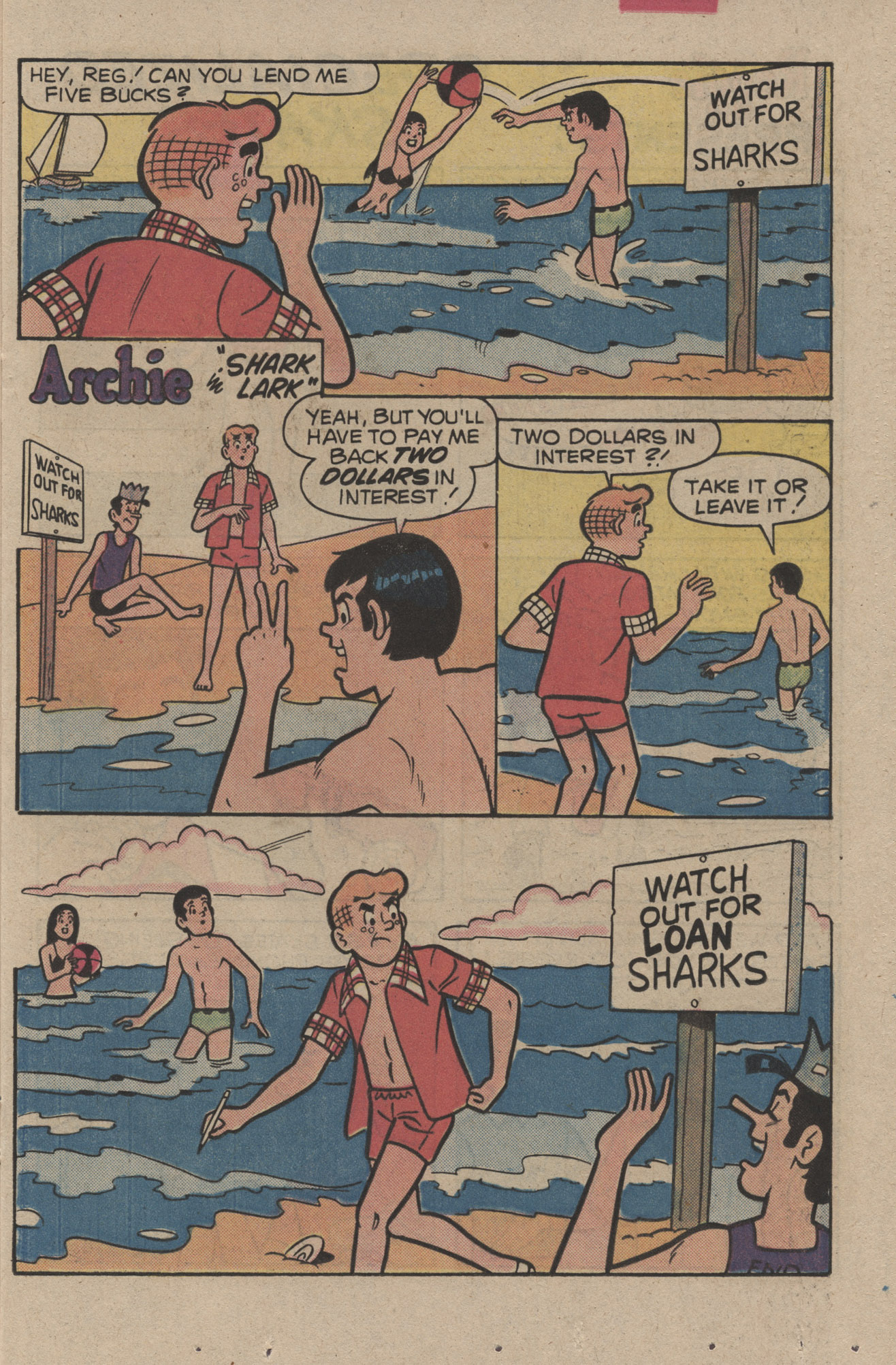 Read online Archie's Joke Book Magazine comic -  Issue #288 - 17