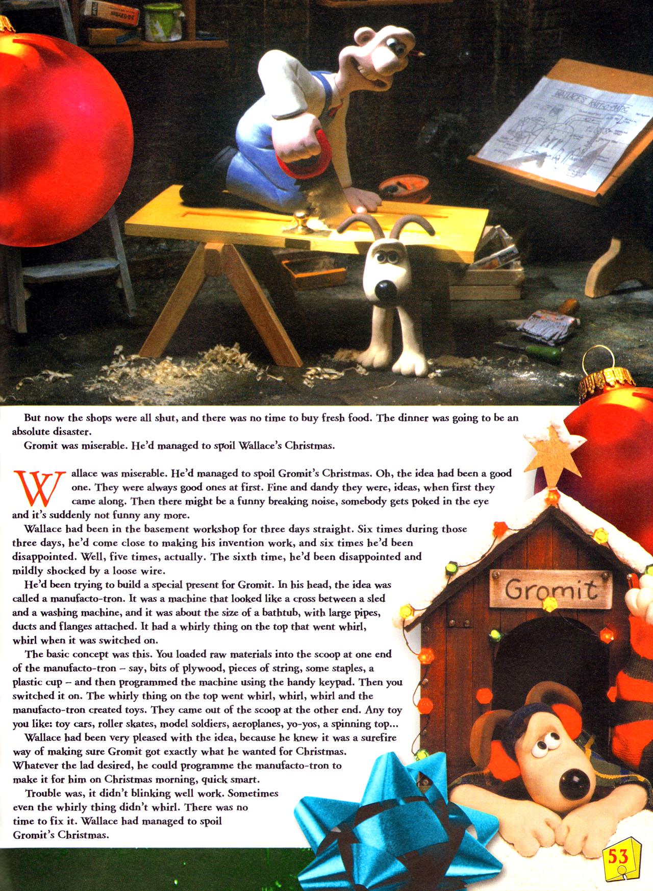 Read online Wallace and Gromit Annual comic -  Issue #2008 - 55