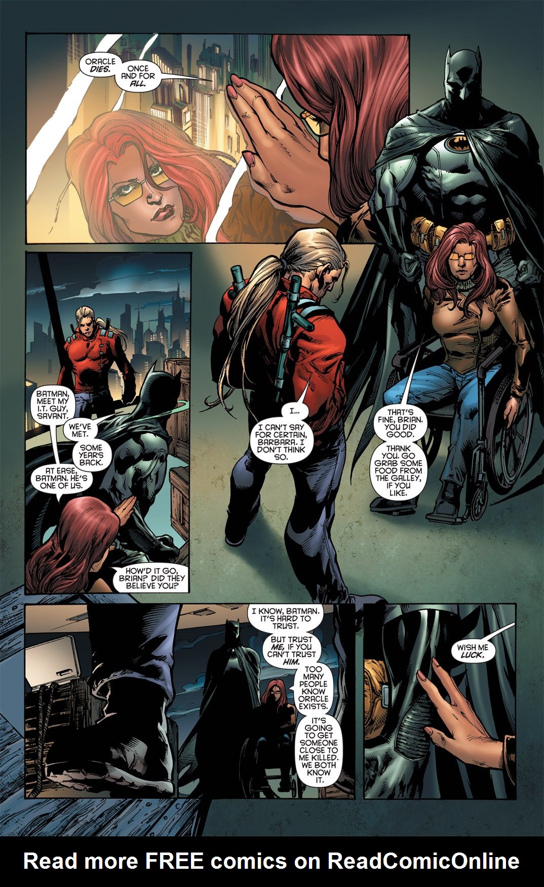 Read online Birds of Prey (2010) comic -  Issue #7 - 18