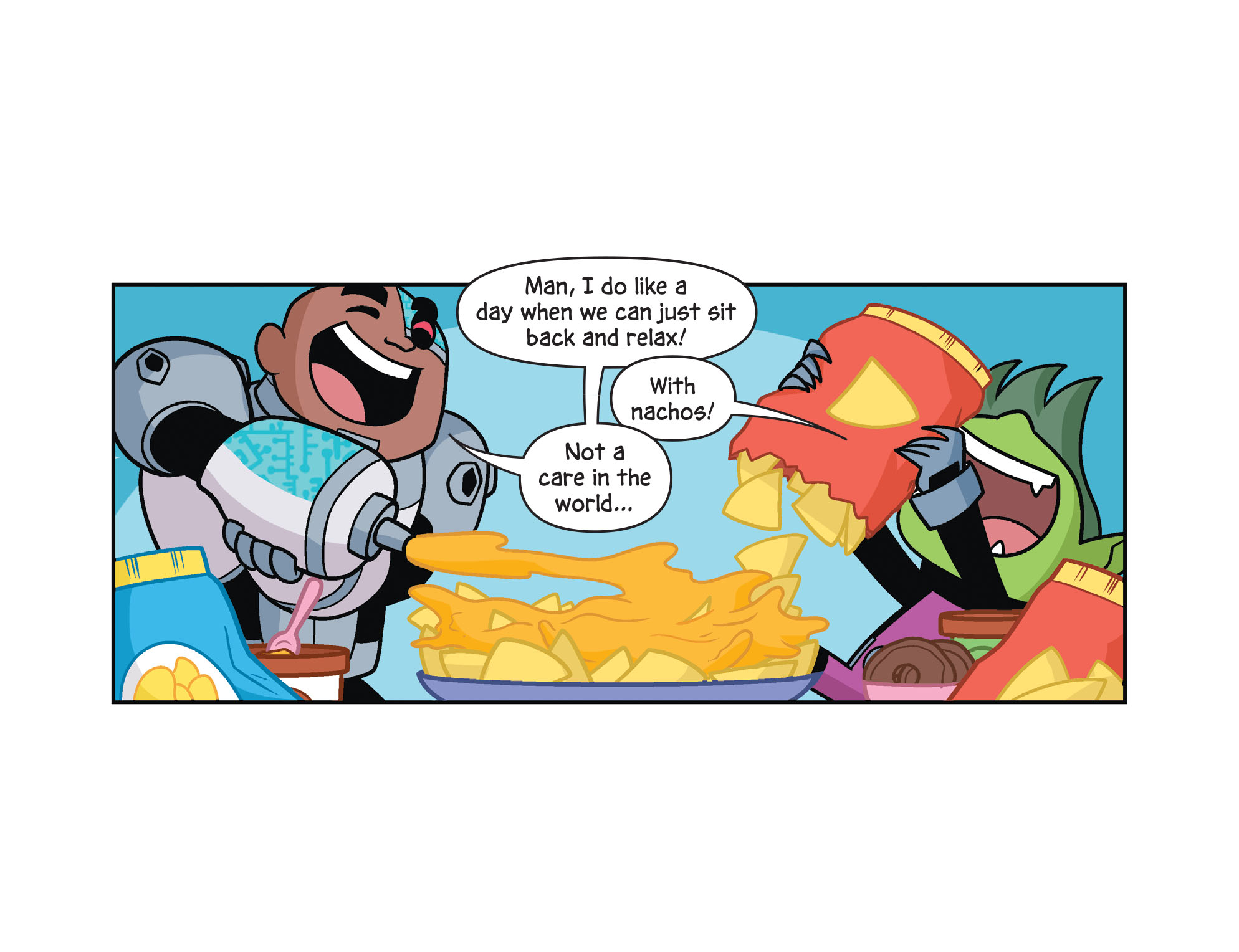 Read online Teen Titans Go! Roll With It! comic -  Issue #4 - 8