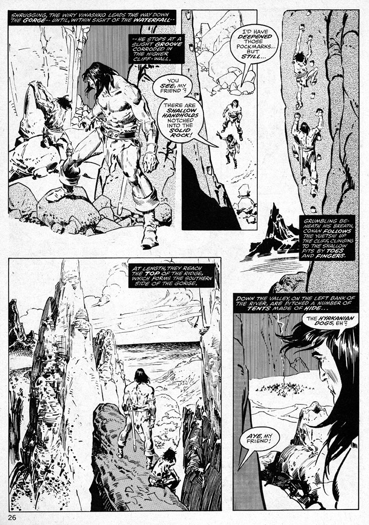 Read online The Savage Sword Of Conan comic -  Issue #38 - 26