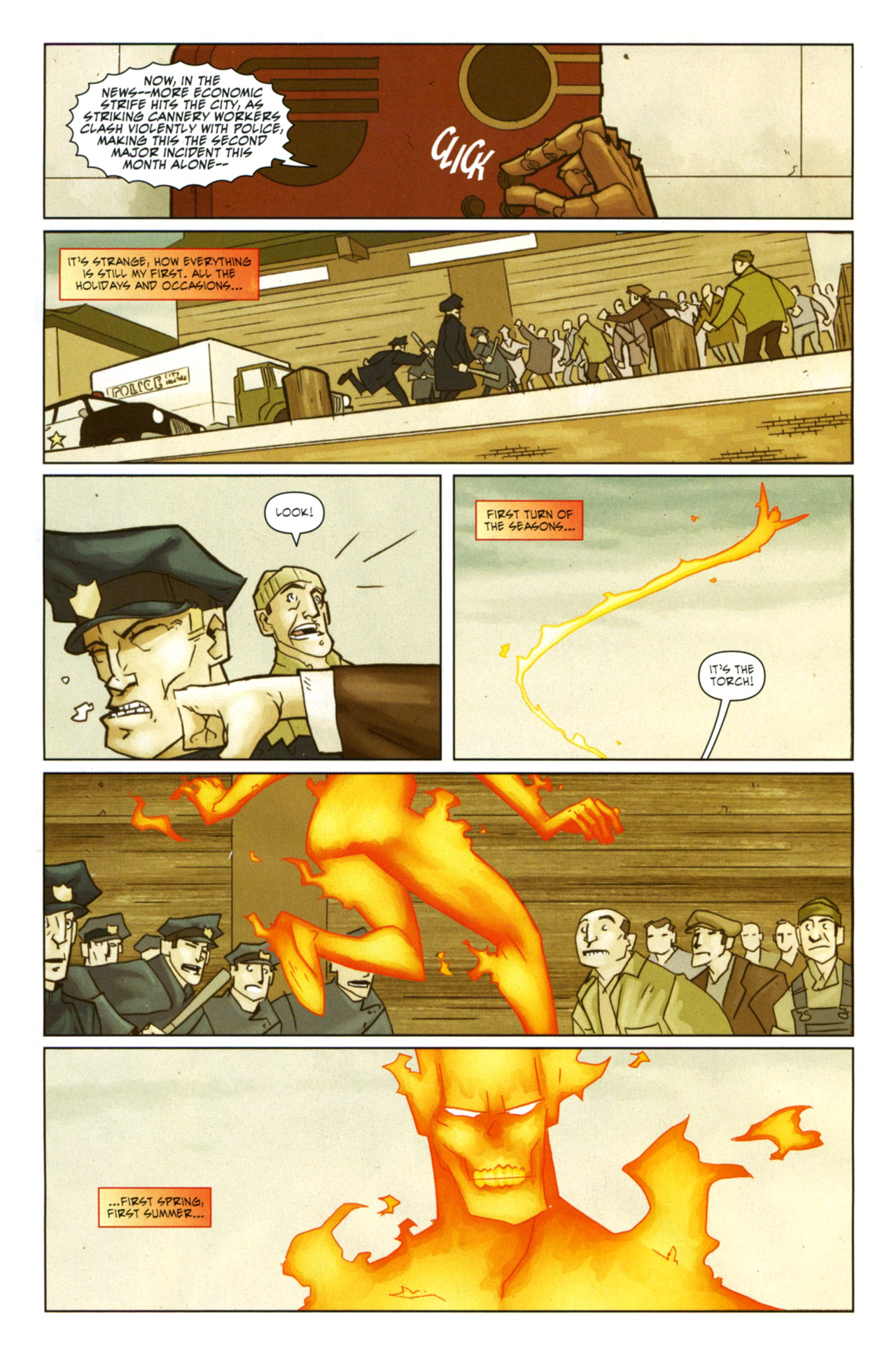 Read online Human Torch Comics 70th Anniversary Special comic -  Issue # Full - 13