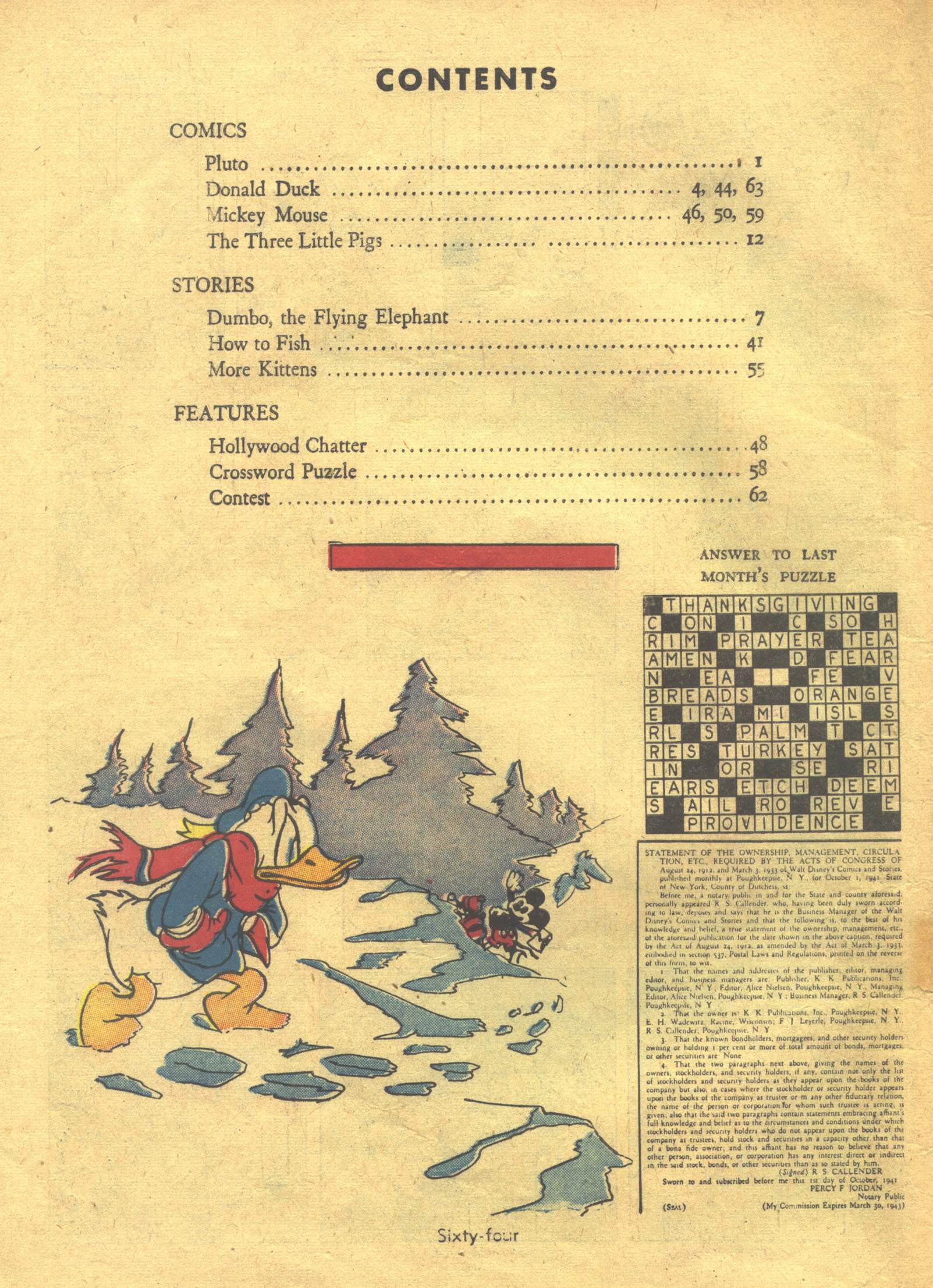 Read online Walt Disney's Comics and Stories comic -  Issue #16 - 66