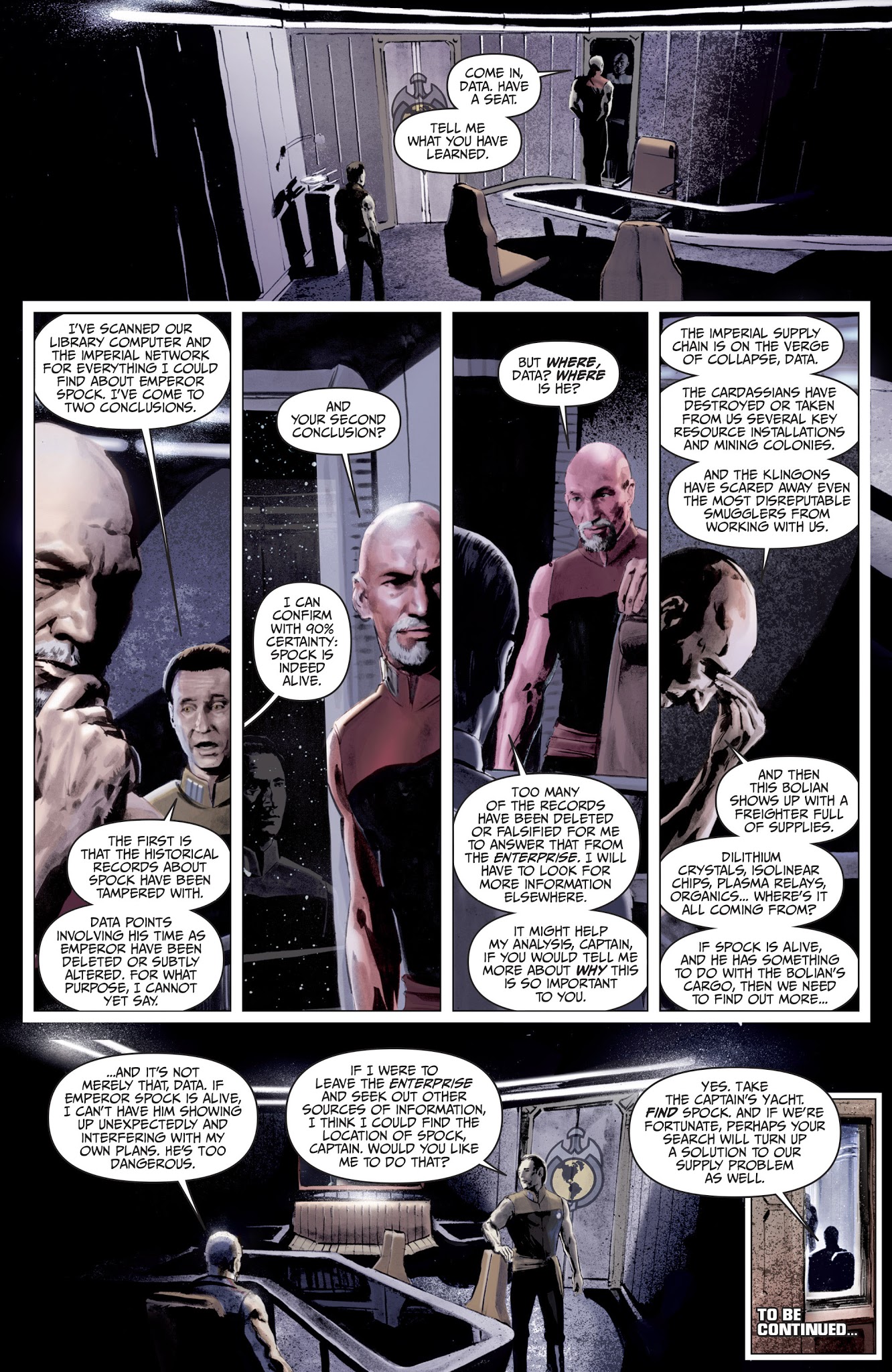 Read online Star Trek: The Next Generation: Through the Mirror comic -  Issue #1 - 22