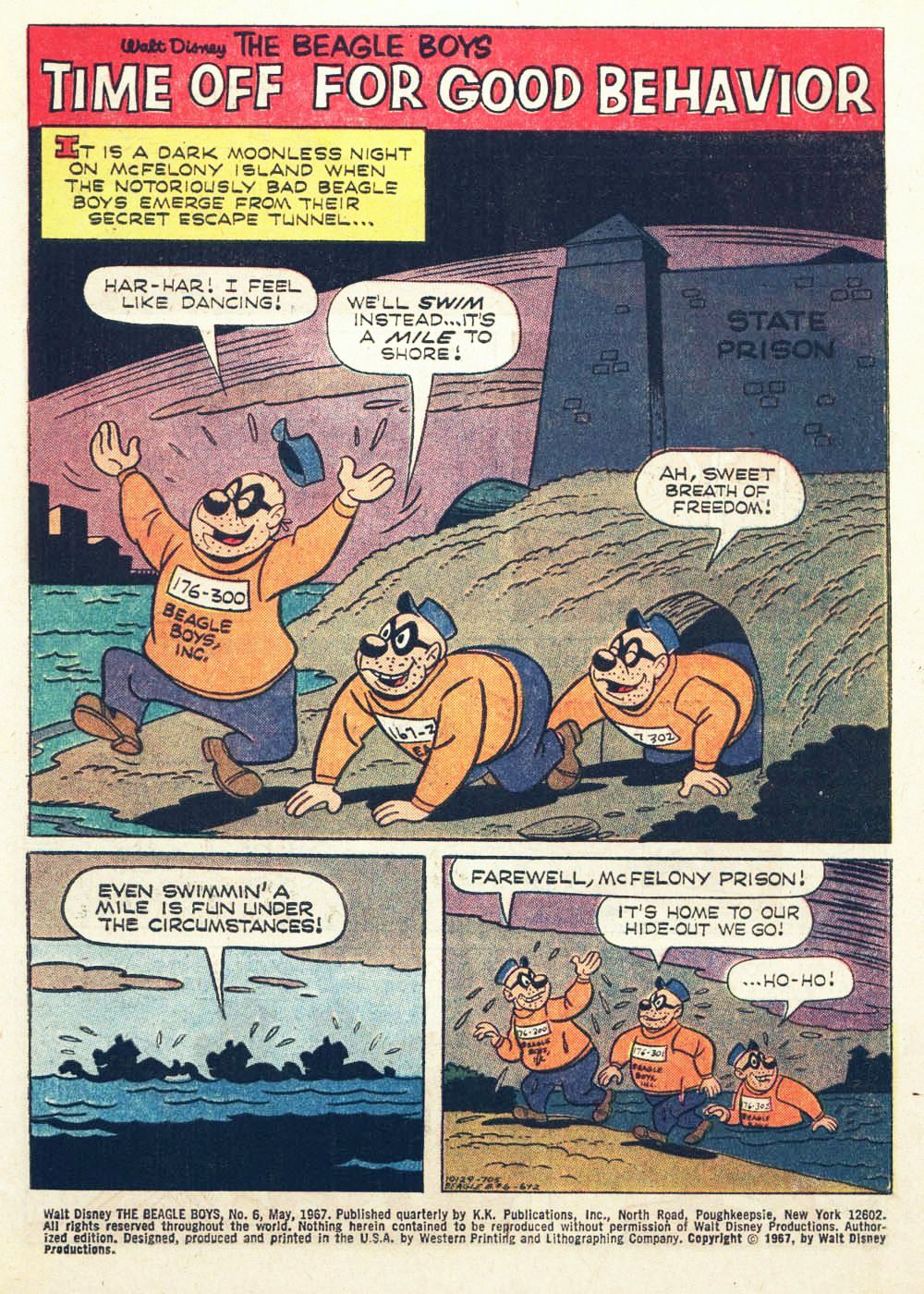 Read online Walt Disney THE BEAGLE BOYS comic -  Issue #6 - 3