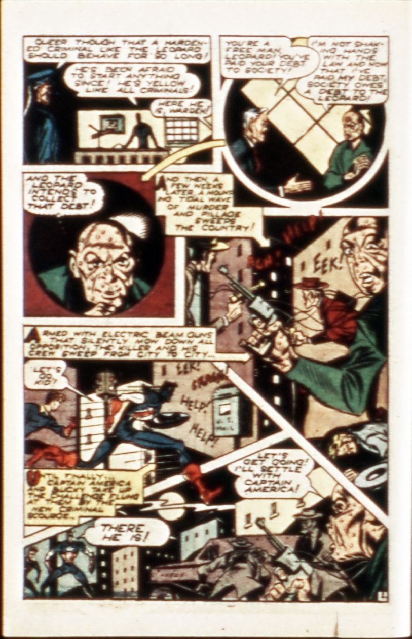 Read online Captain America Comics comic -  Issue #50 - 42