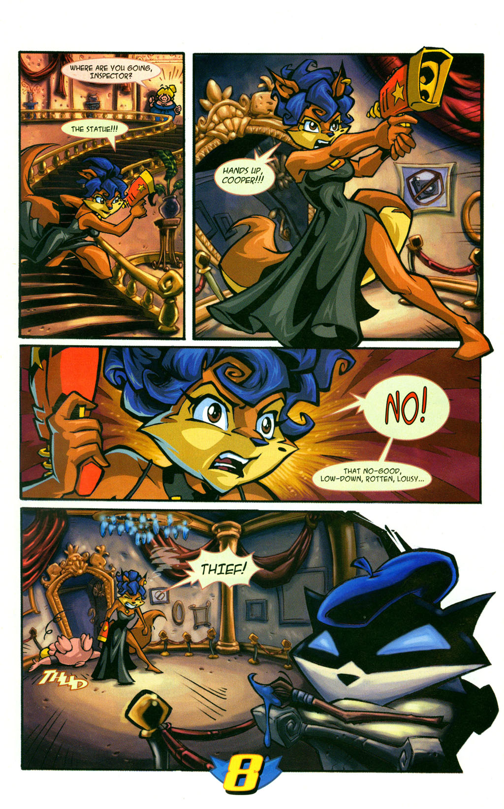 Read online The Adventures of Sly Cooper comic -  Issue #1 - 10